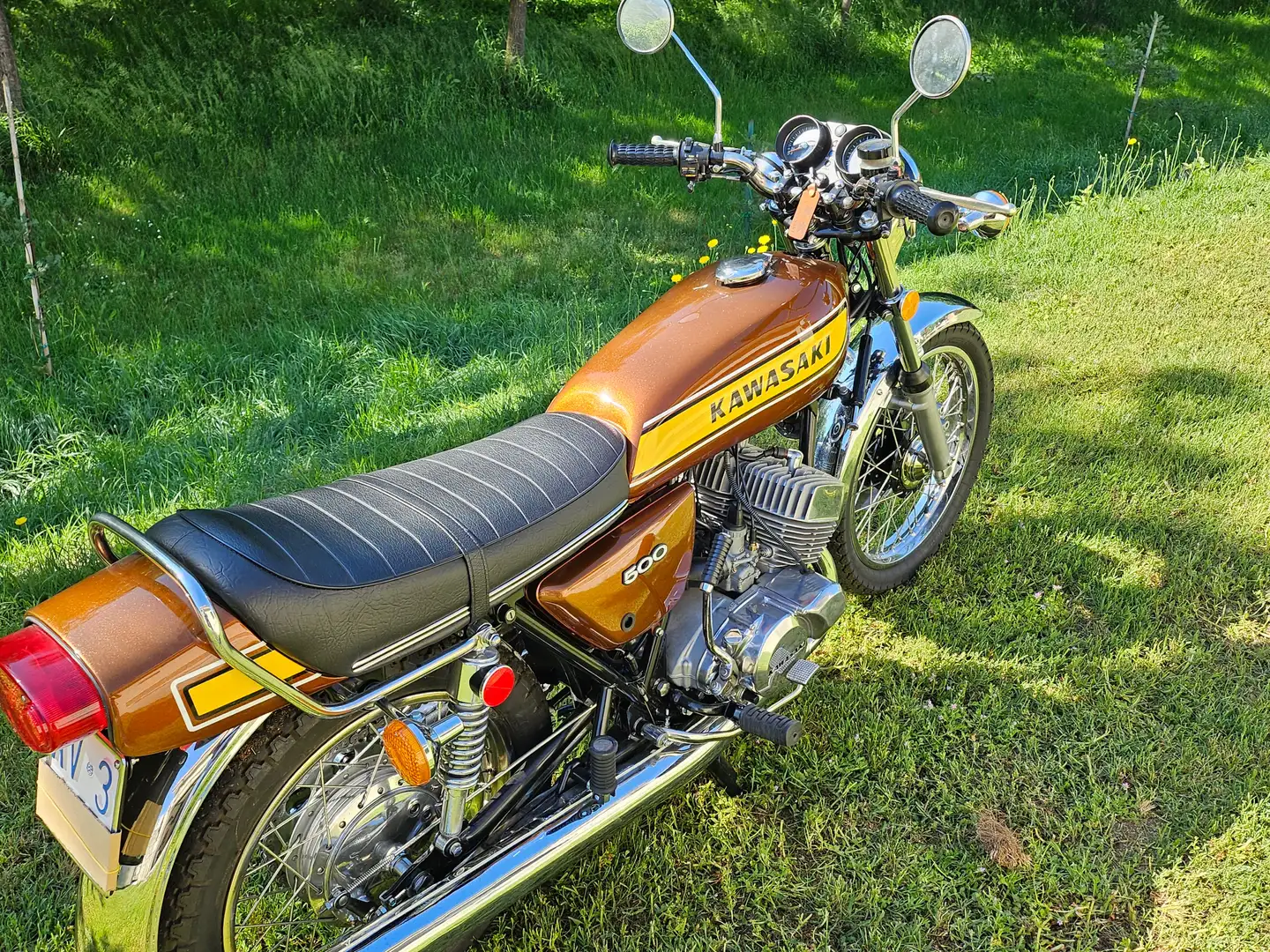 Kawasaki 500 H1 Mach III Bronz - 2
