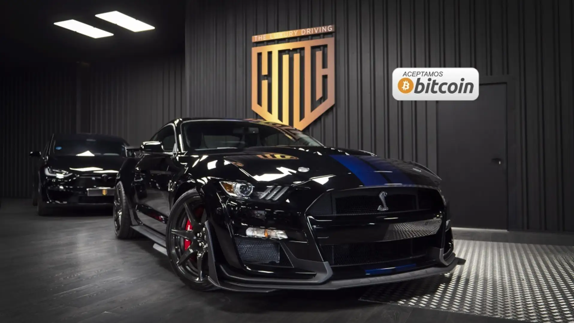 Ford Mustang Shelby V8 5.2 GT500 Negro - 1