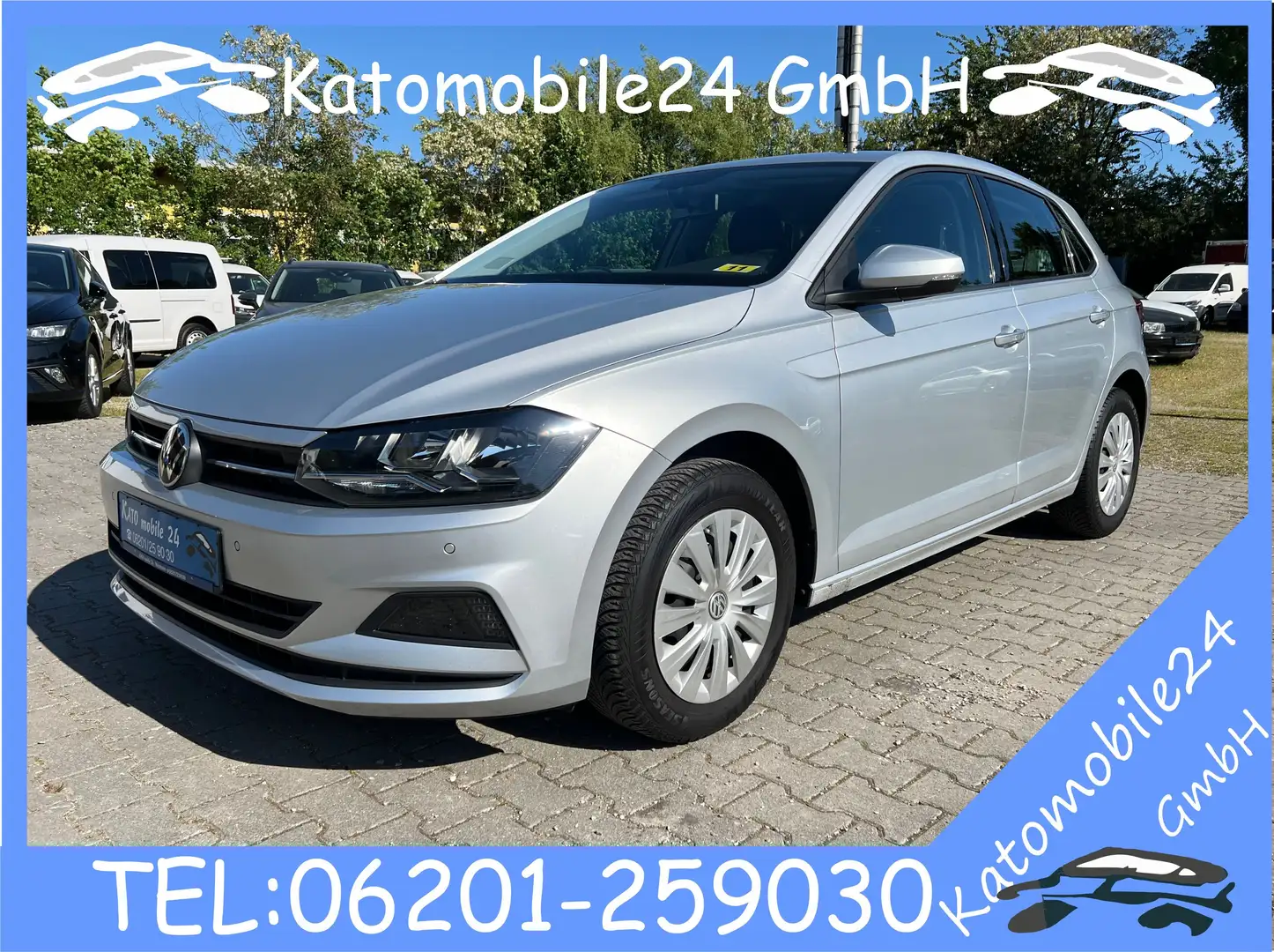 Volkswagen Polo VI Comfortline TGI CNG Erdgas Climatronic ... Zilver - 1