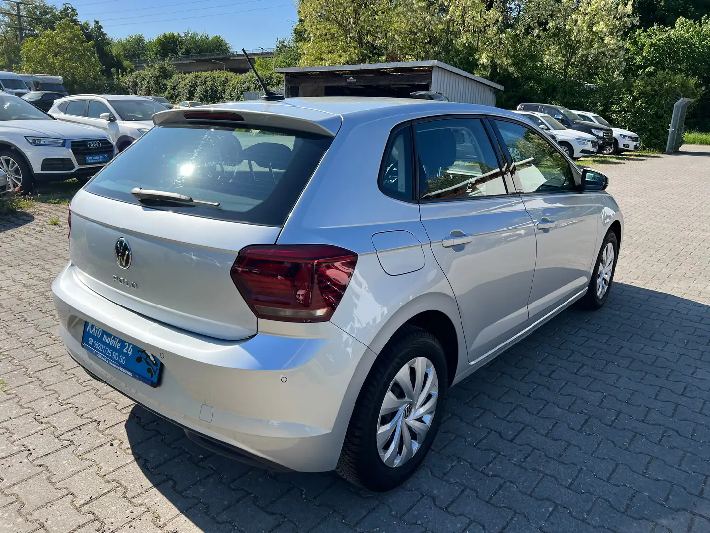 Volkswagen Polo VI Comfortline TGI CNG Erdgas Climatronic ... Zilver - 2