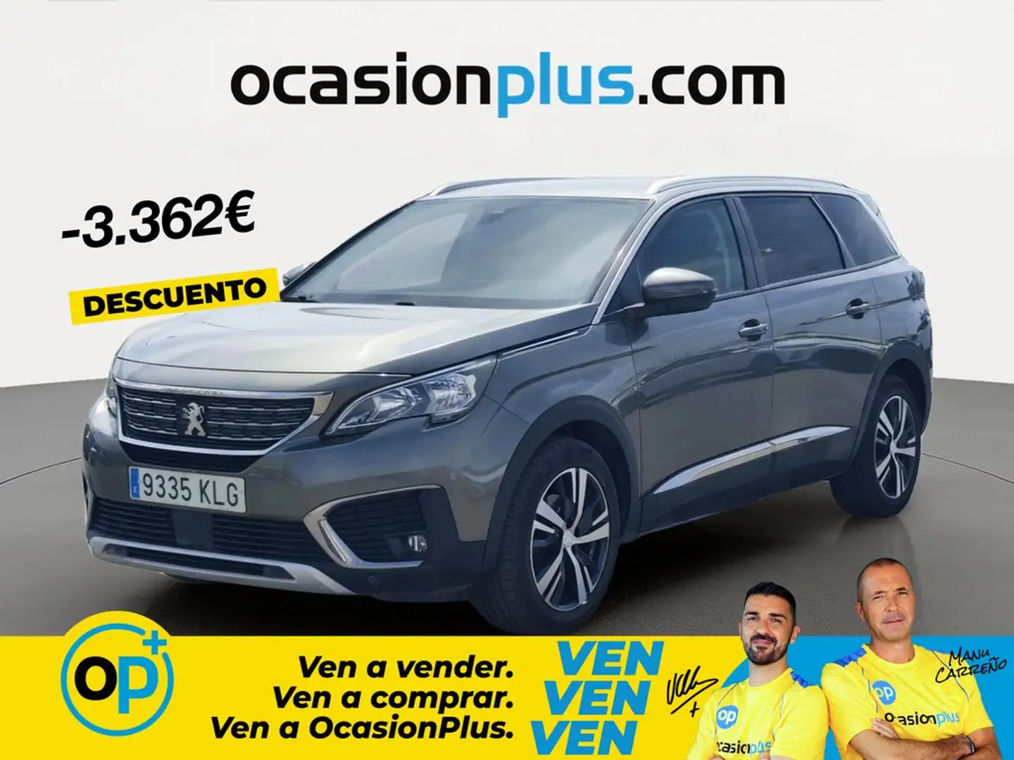 Peugeot 5008 1.5BlueHDi S&S Allure EAT8 130 Gris - 1