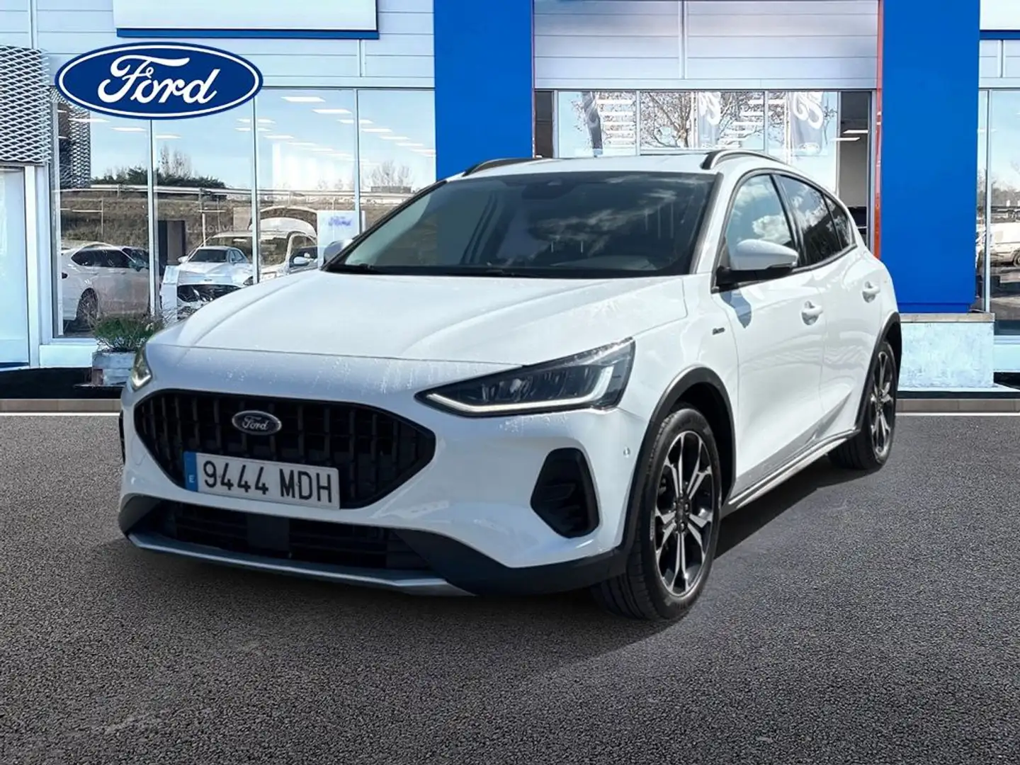 Ford Focus 1.0 Ecoboost MHEV Active 155 Blanc - 1