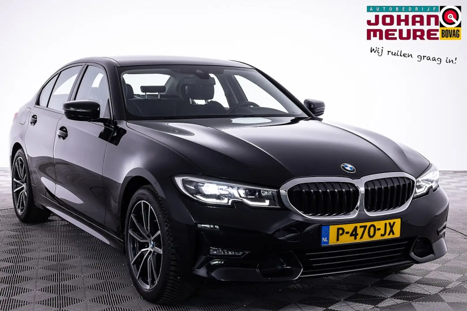 BMW 318 i Business Edition Plus | LEDER | Full LED | CAMER Zwart - 1