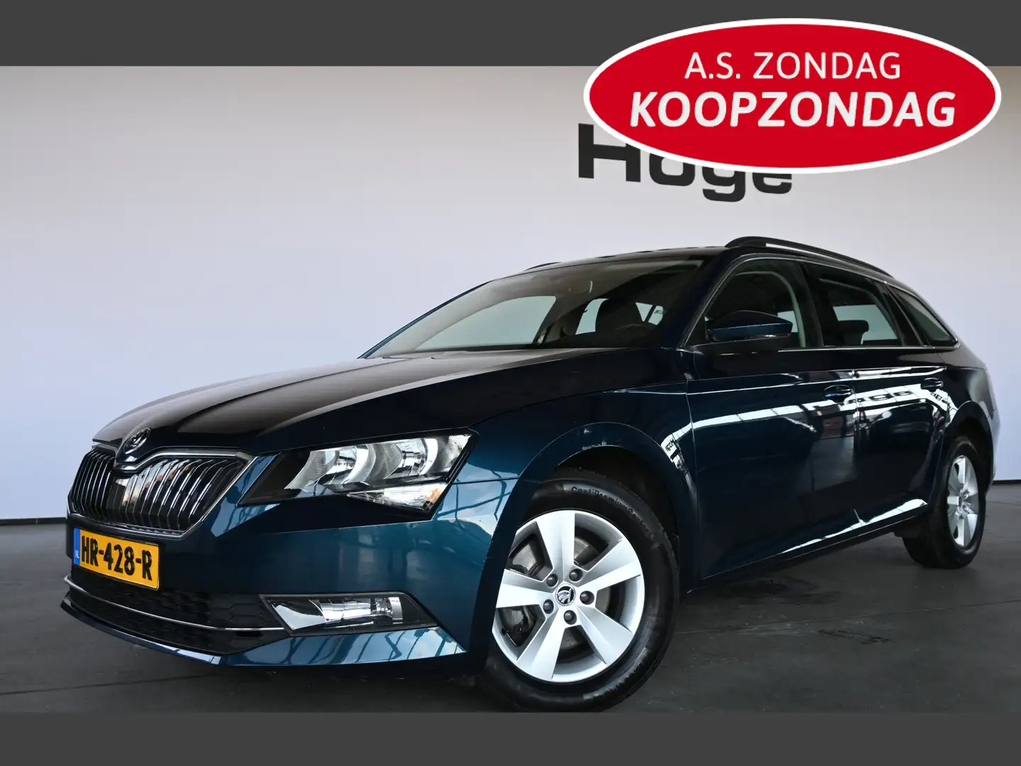 Skoda Superb Combi 1.8 TSI Ambition Airco Cruise Control Trekha Blau - 1