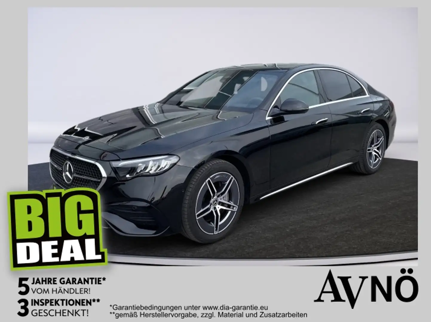 Mercedes-Benz E 300 e 4M AMG LINE PANO SD DISTRONIC 19 ZOLL AMG Schwarz - 1