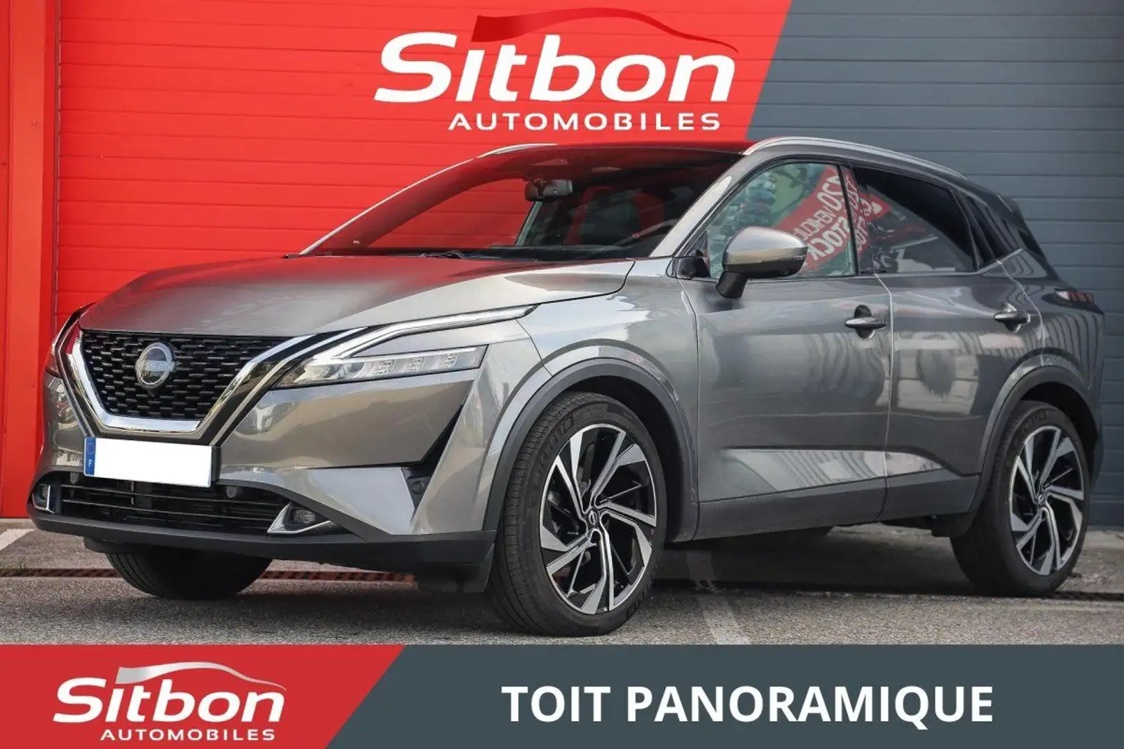 Nissan Qashqai 1.3 Mild Hybrid 158 Xtronic Tekna %2B Gris - 1