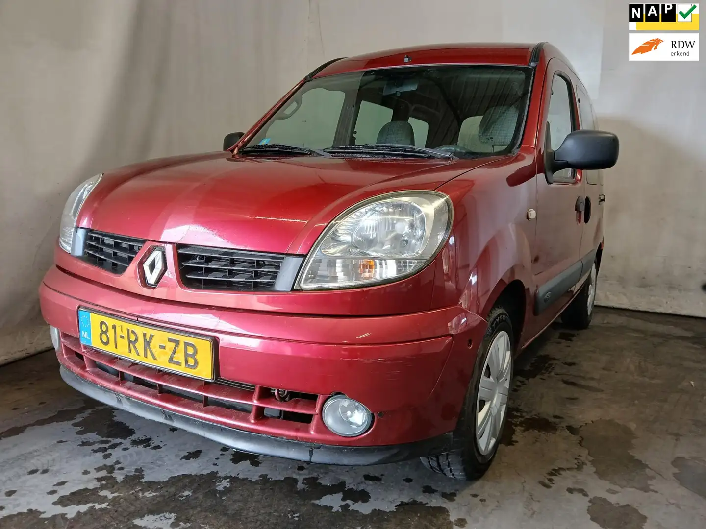 Renault Kangoo 1.2-16V Privilège - Airco - Schade Roşu - 1