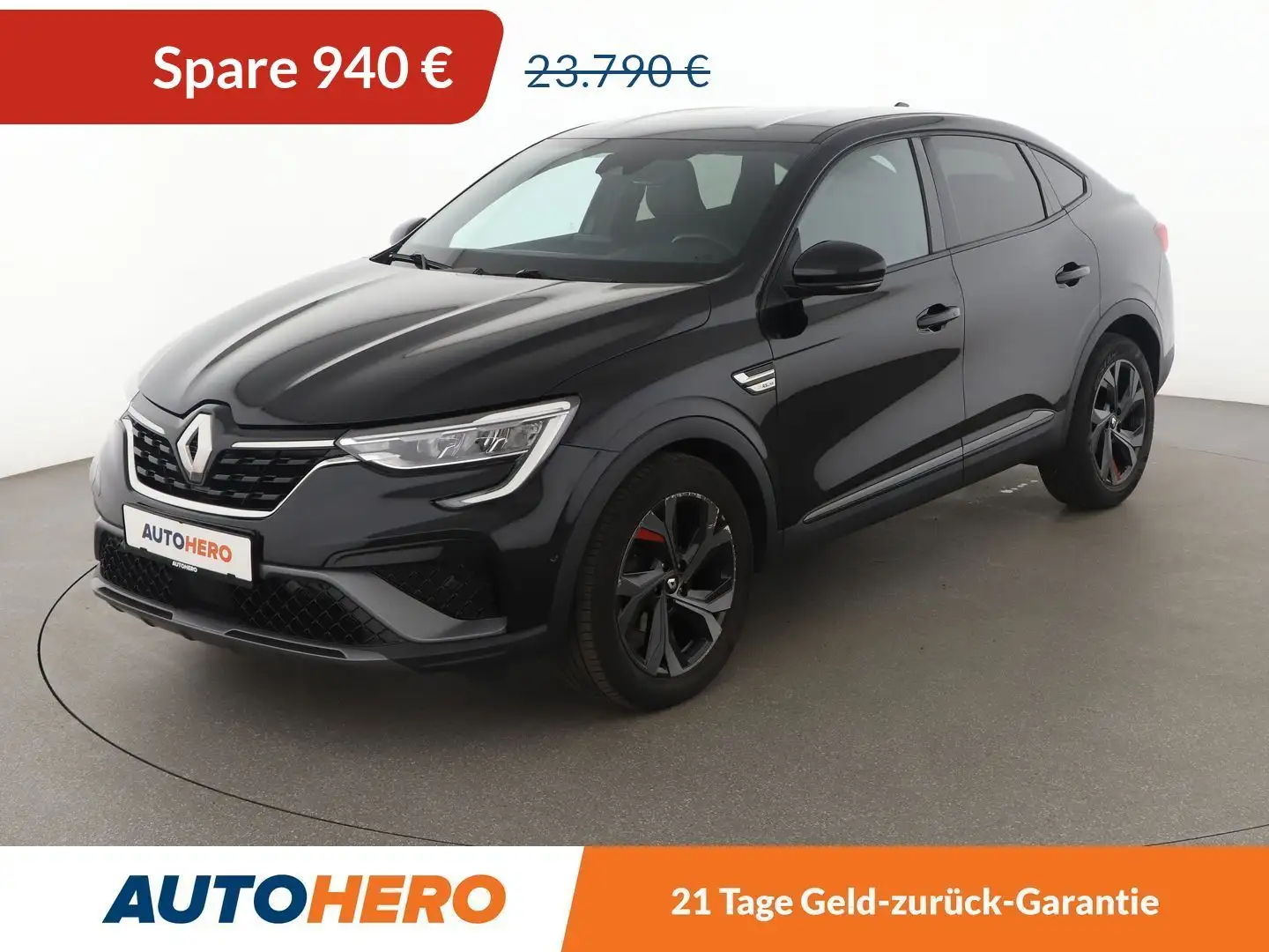 Renault Arkana 1.3 TCe R.S. Line Aut.*NAVI*CAM*LED*ACC*SHZ*PDC* Noir - 1