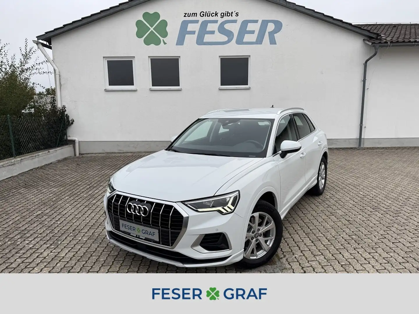 Audi Q3 advanced 40 TFSI qu. S-Tr. eHECK LED NAVI Weiß - 1
