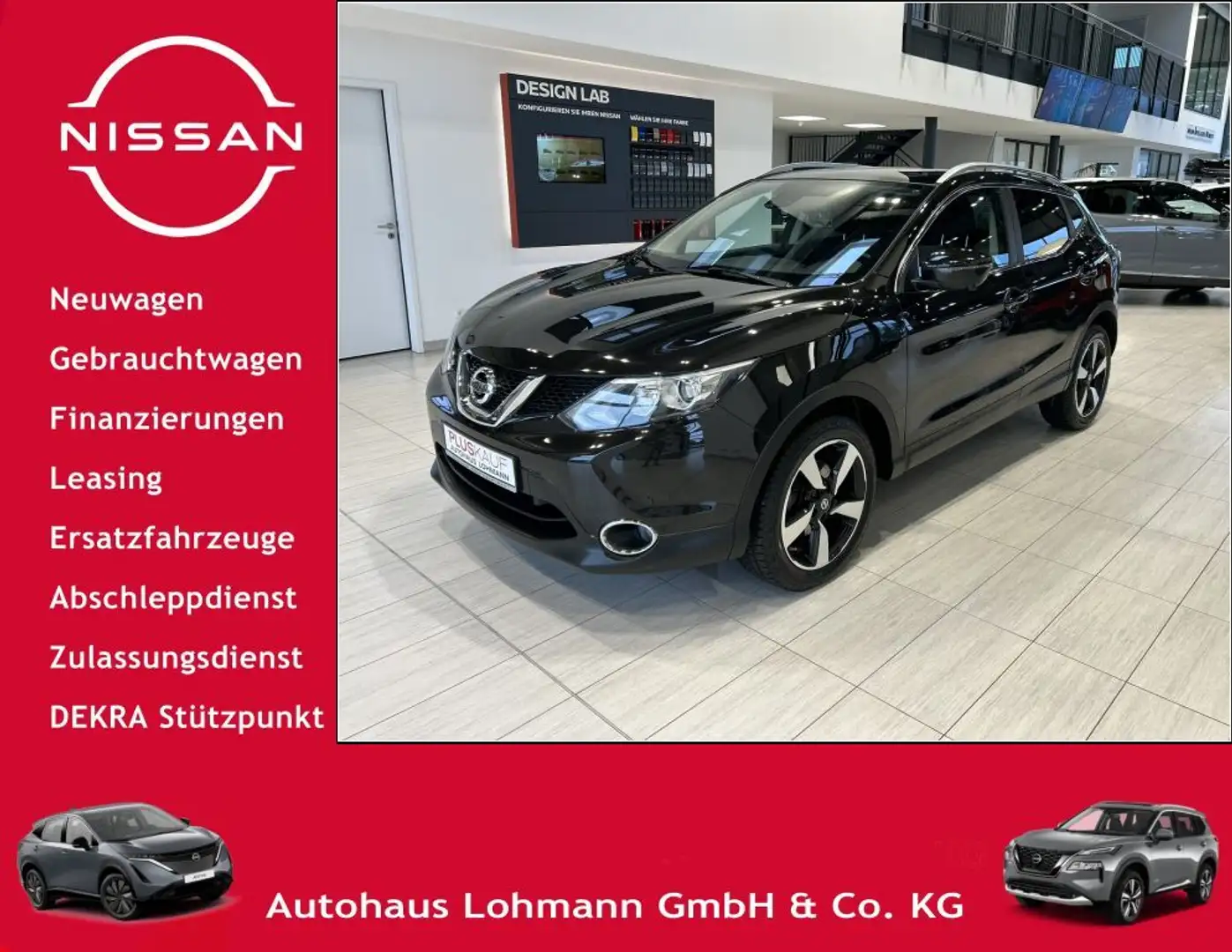 Nissan Qashqai 1.2 DIG-T N-Connecta PGD Anhängerkupplung Noir - 1