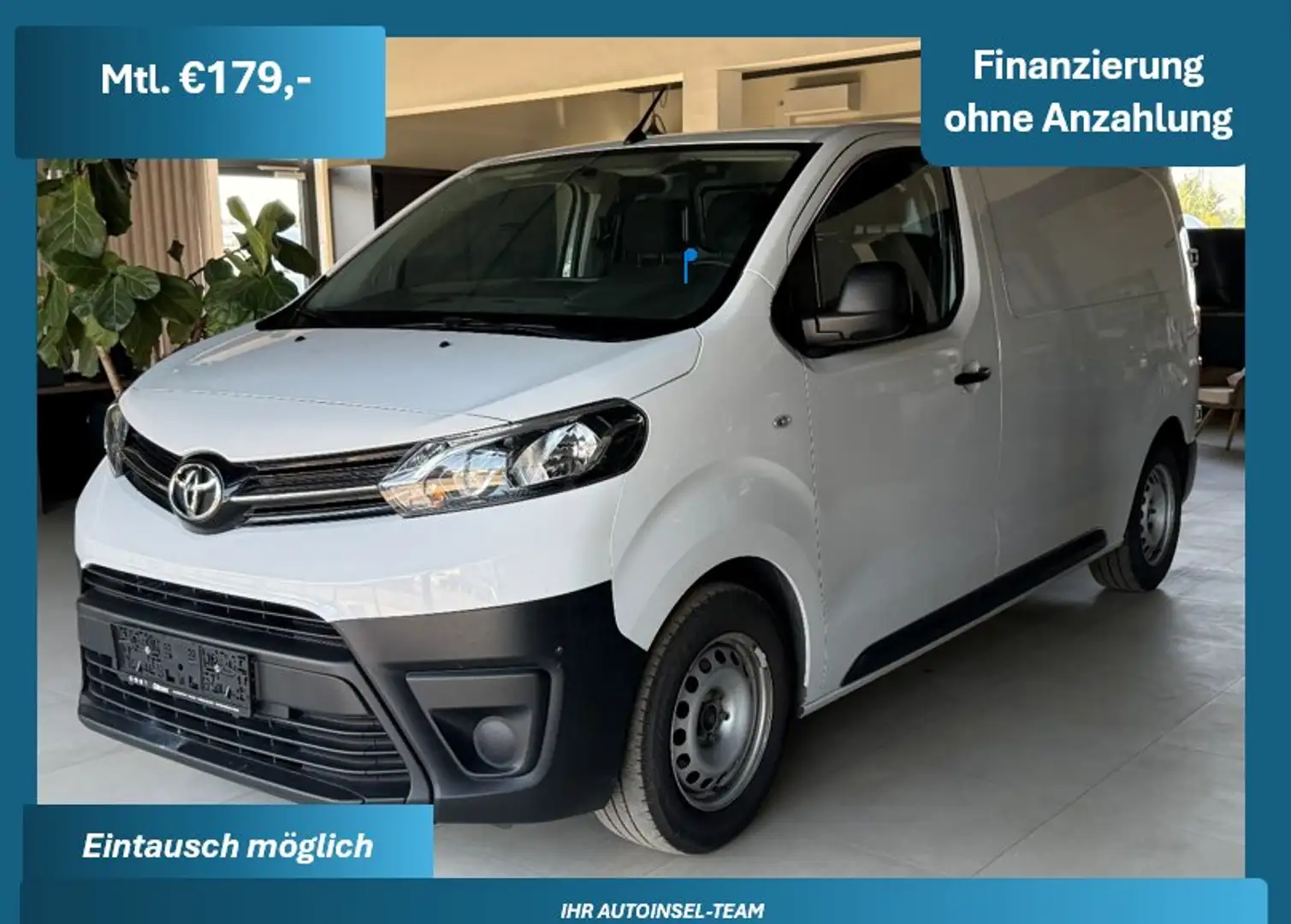 Toyota Pro Ace 1,5 D-4D 100 L1 Basis Tempomat-1.Besitz Weiß - 1