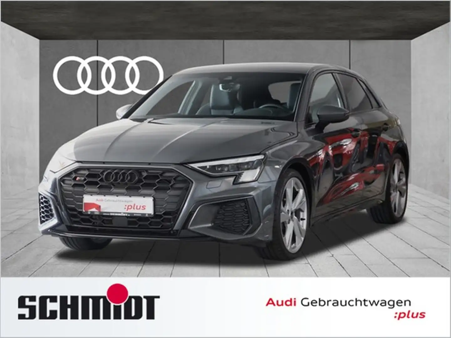 Audi S3 Sportback LM19 Matrix LED B&O Navi+ ACC Businessp. Gris - 1
