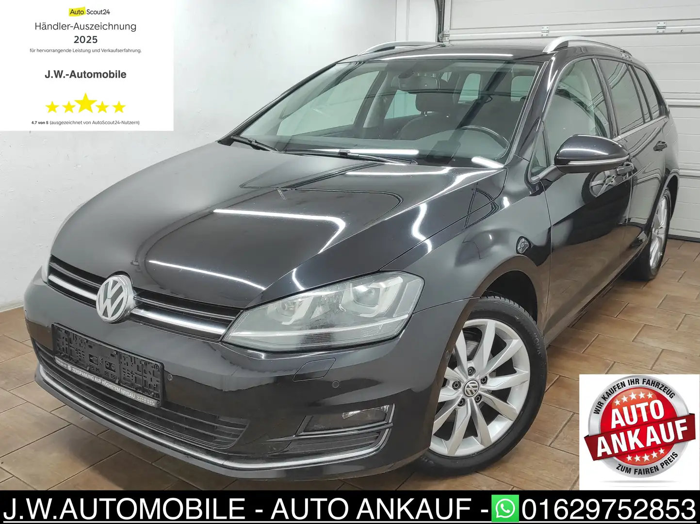 Volkswagen Golf Variant 2.0 *TÜV NEU* 4Motion ALLRAD KLIMAA SHZ TEMP BC Negro - 1