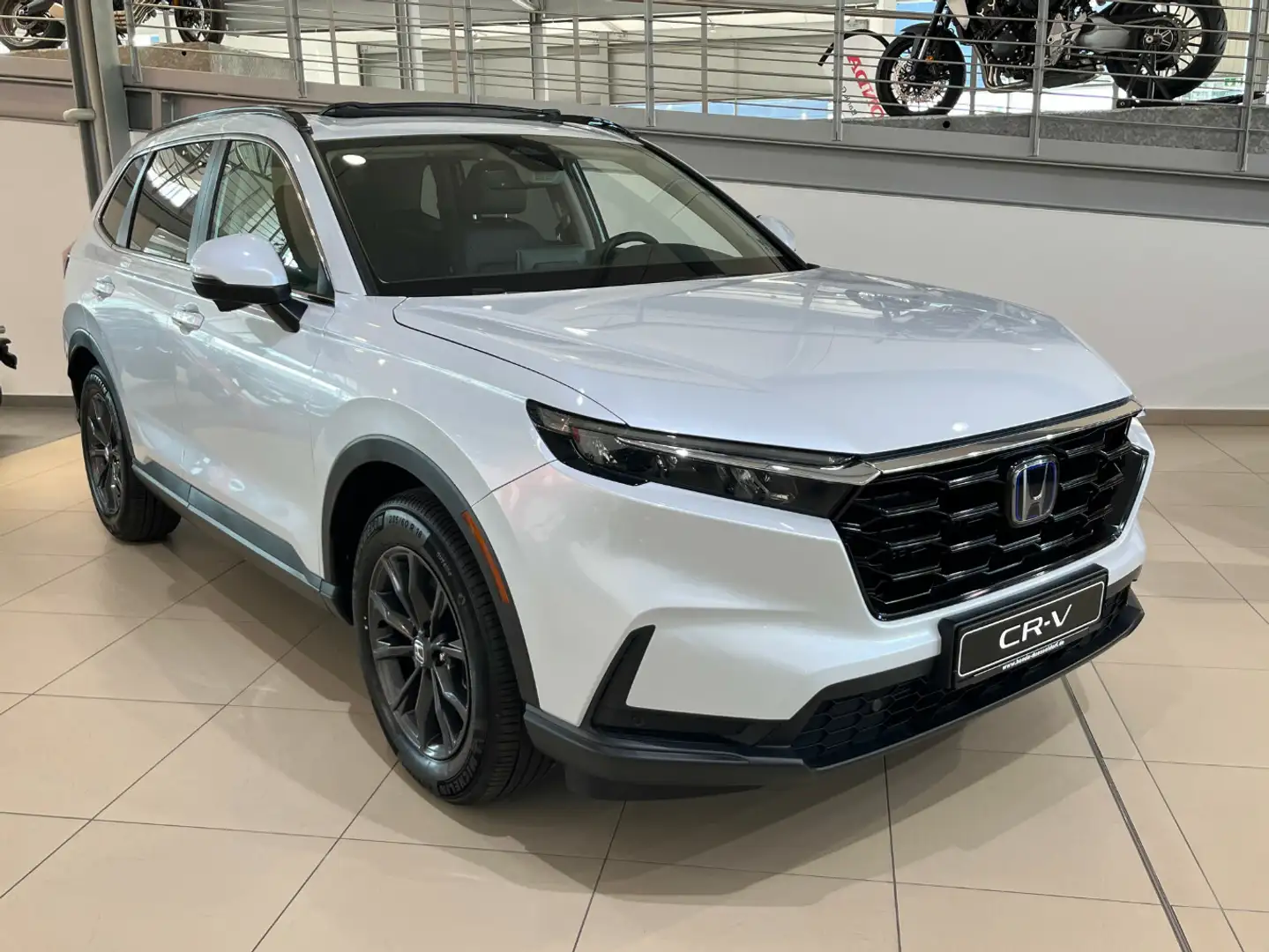 Honda CR-V e:HEV Elegance 2WD|Leder|Navi|Led Weiß - 1
