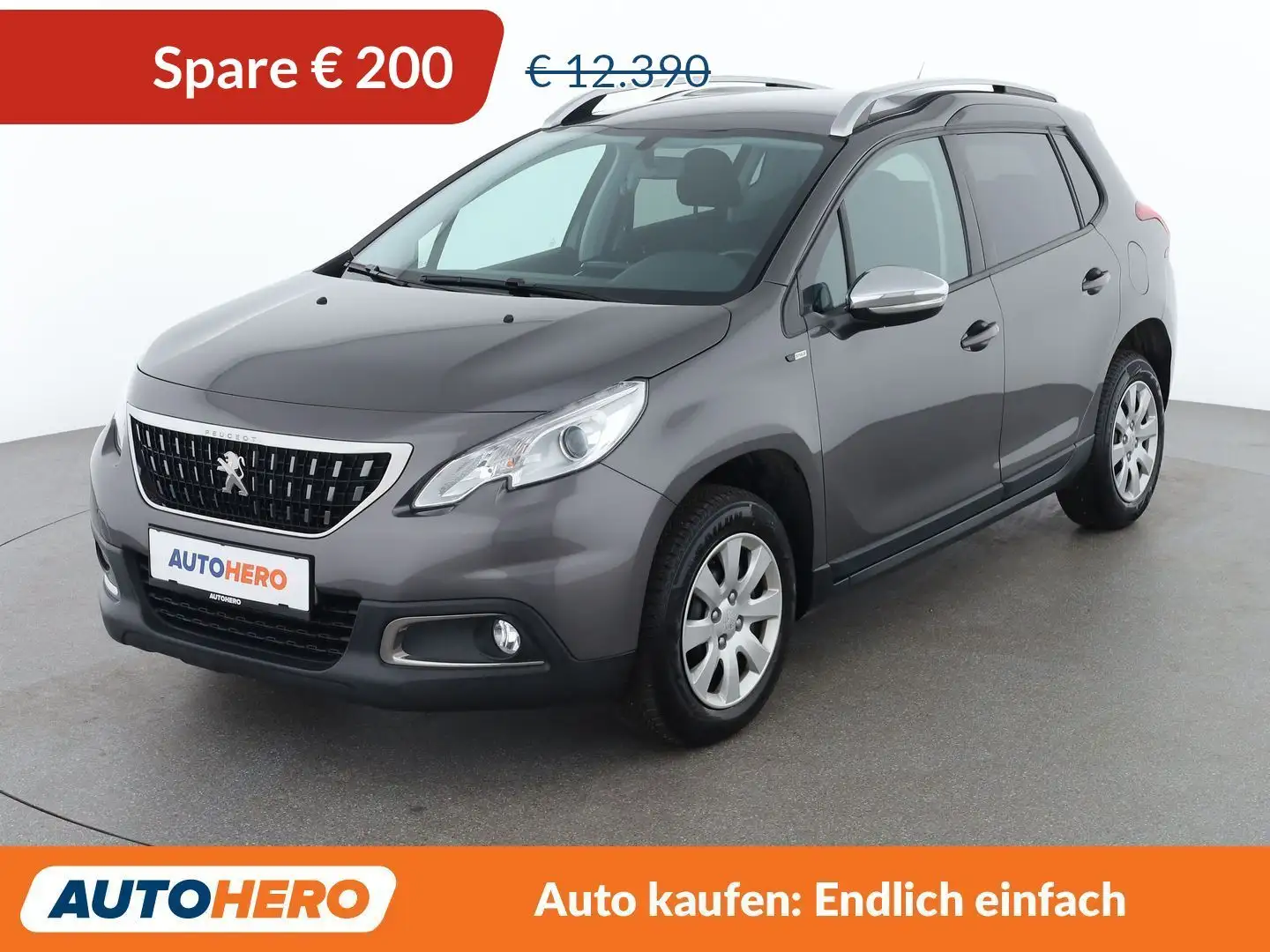 Peugeot 2008 1.6 Blue-HDi Style Grau - 1