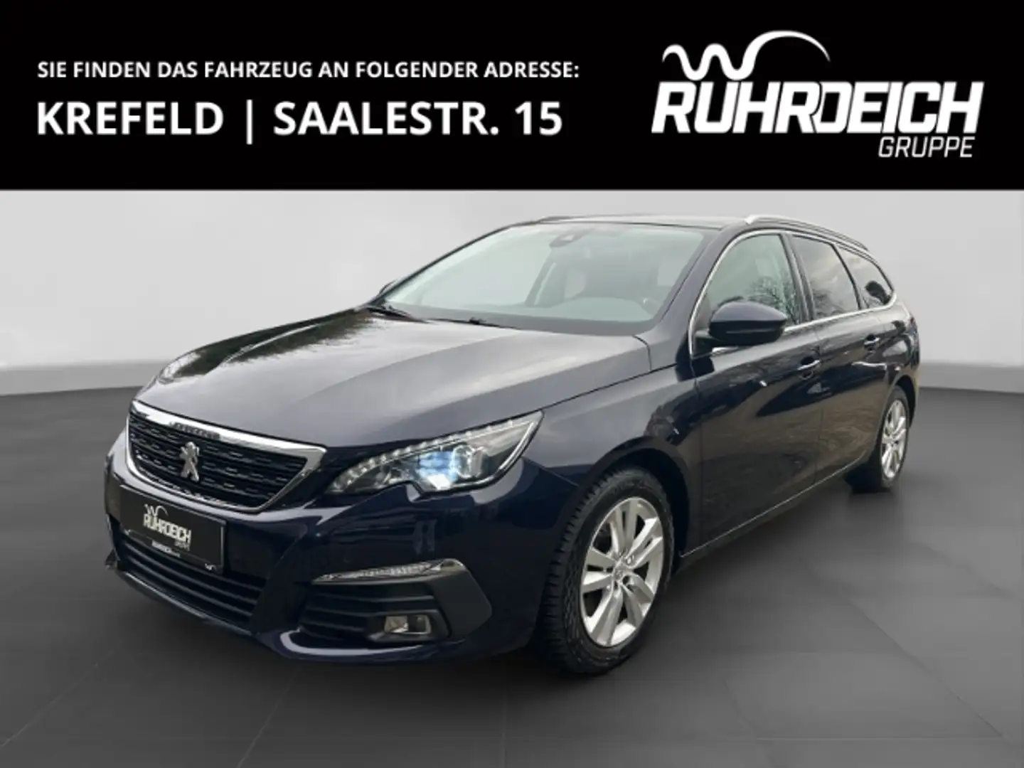 Peugeot 308 SW Allure 2.0 Diesel Allwetter Panorama Navi Soun Blau - 1