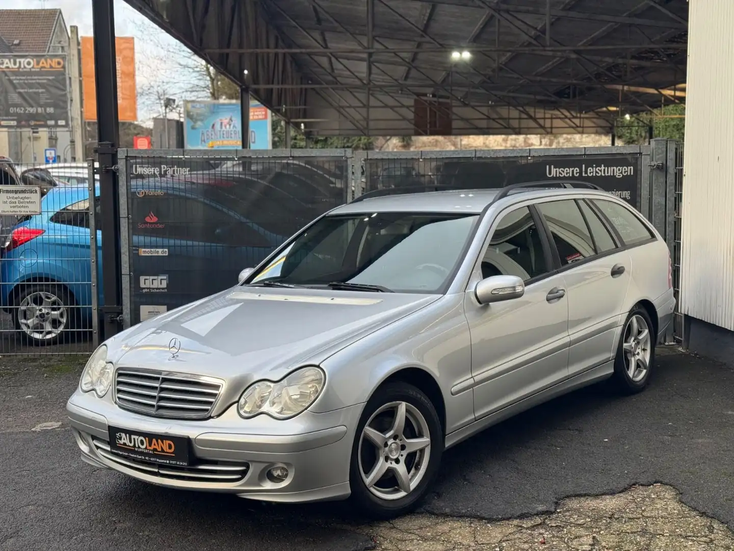 Mercedes-Benz C 200 T Kompressor*AUTOMATIK*LPG*NAVI*KLIMAAUTO* Argintiu - 2