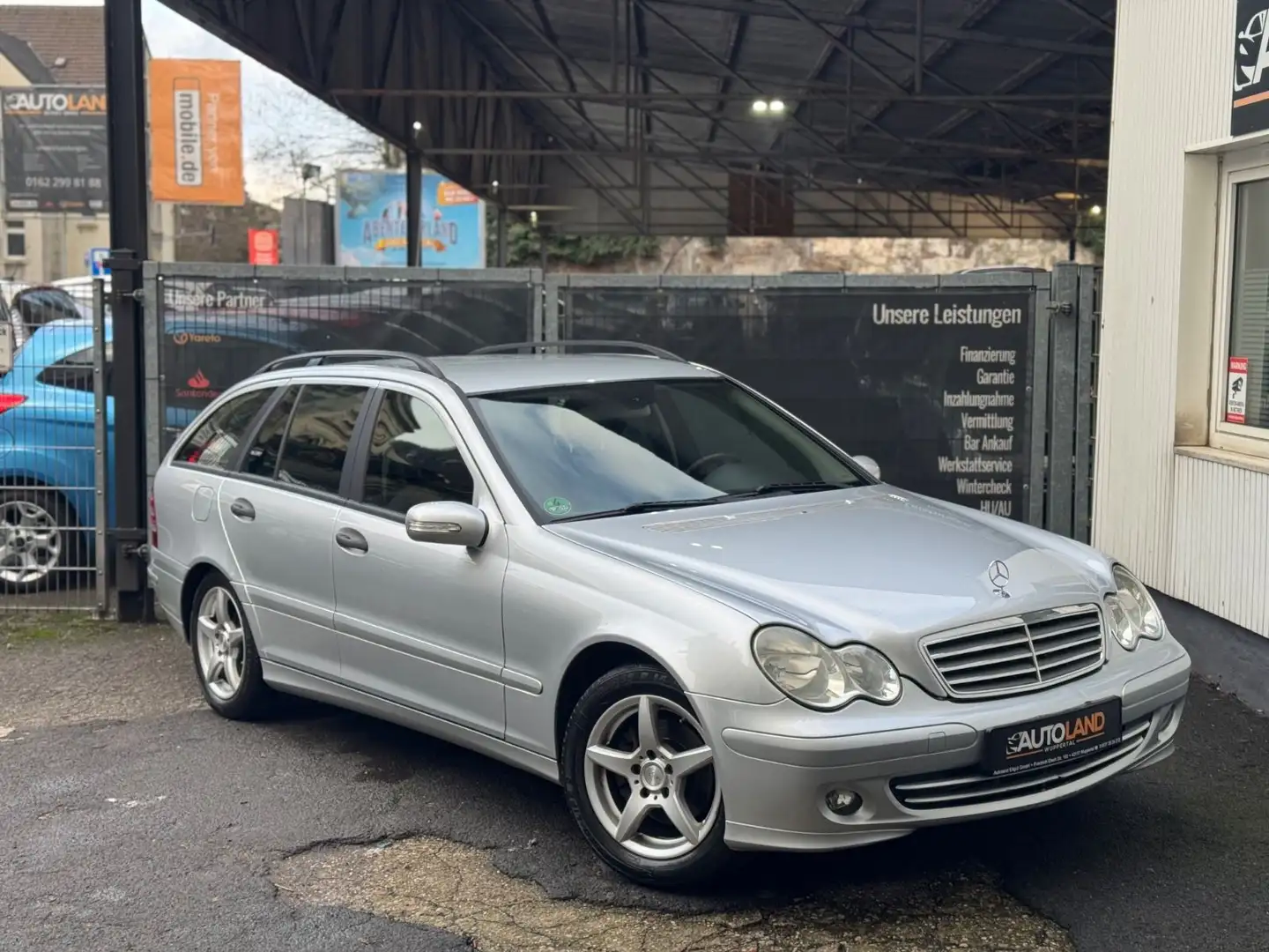 Mercedes-Benz C 200 T Kompressor*AUTOMATIK*LPG*NAVI*KLIMAAUTO* Argintiu - 1