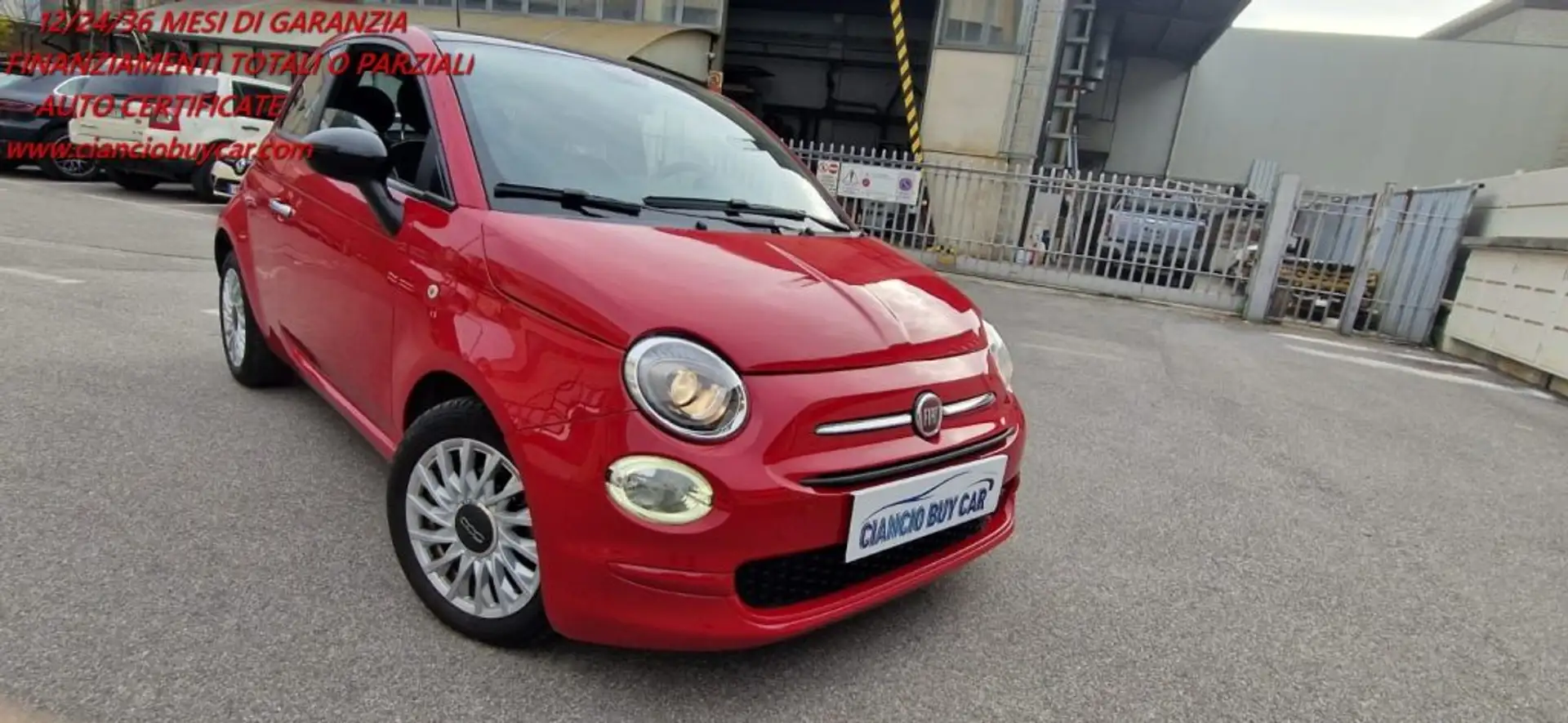 Fiat 500 anche per NEOPATENTATI  1.0 Hybrid Lounge Rouge - 2