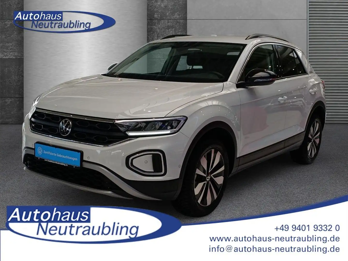 Volkswagen T-Roc 1.0 TSI "GOAL" 115 PS +NAVI+SHZ+PDC+ Weiß - 1