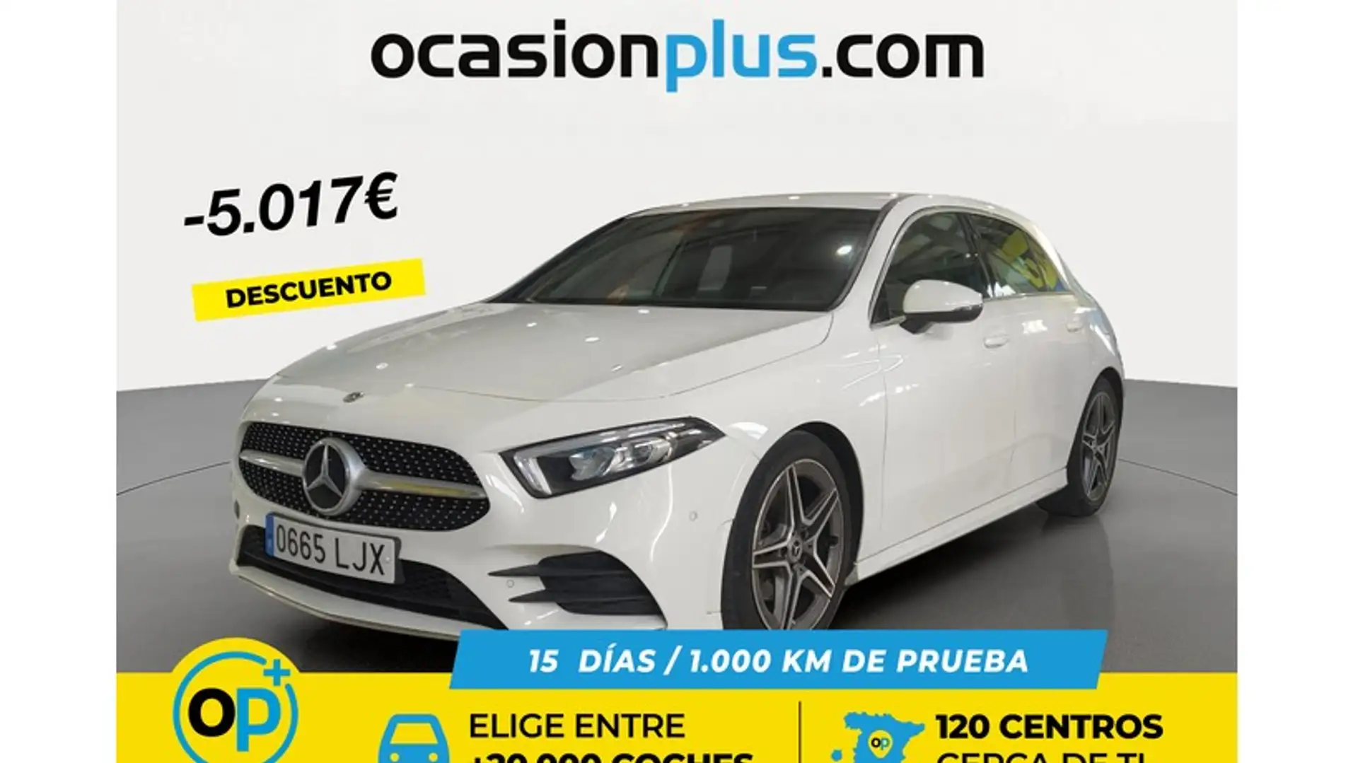 Mercedes-Benz A 180 180d 7G-DCT Blanco - 1