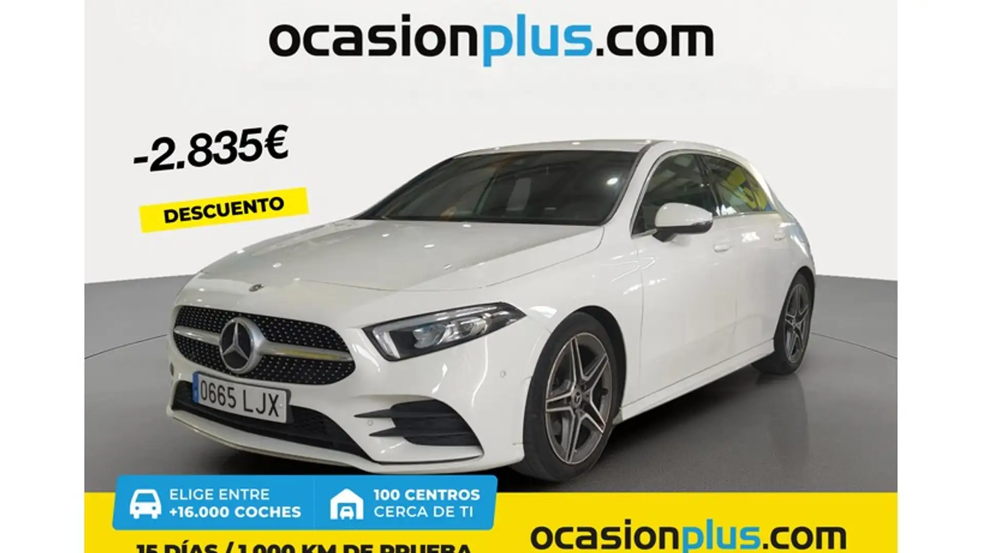 Mercedes-Benz A 180 180d 7G-DCT Blanco - 1