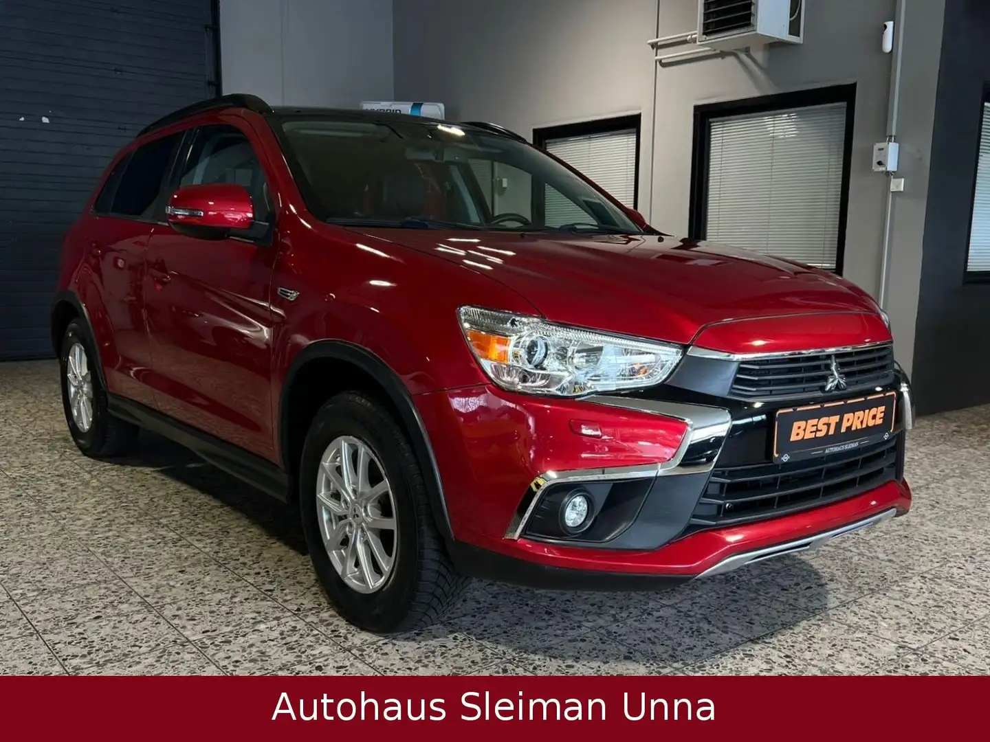 Mitsubishi ASX Top 4WD/Automatik/Leder/Klima/Navi/Alu Rot - 1