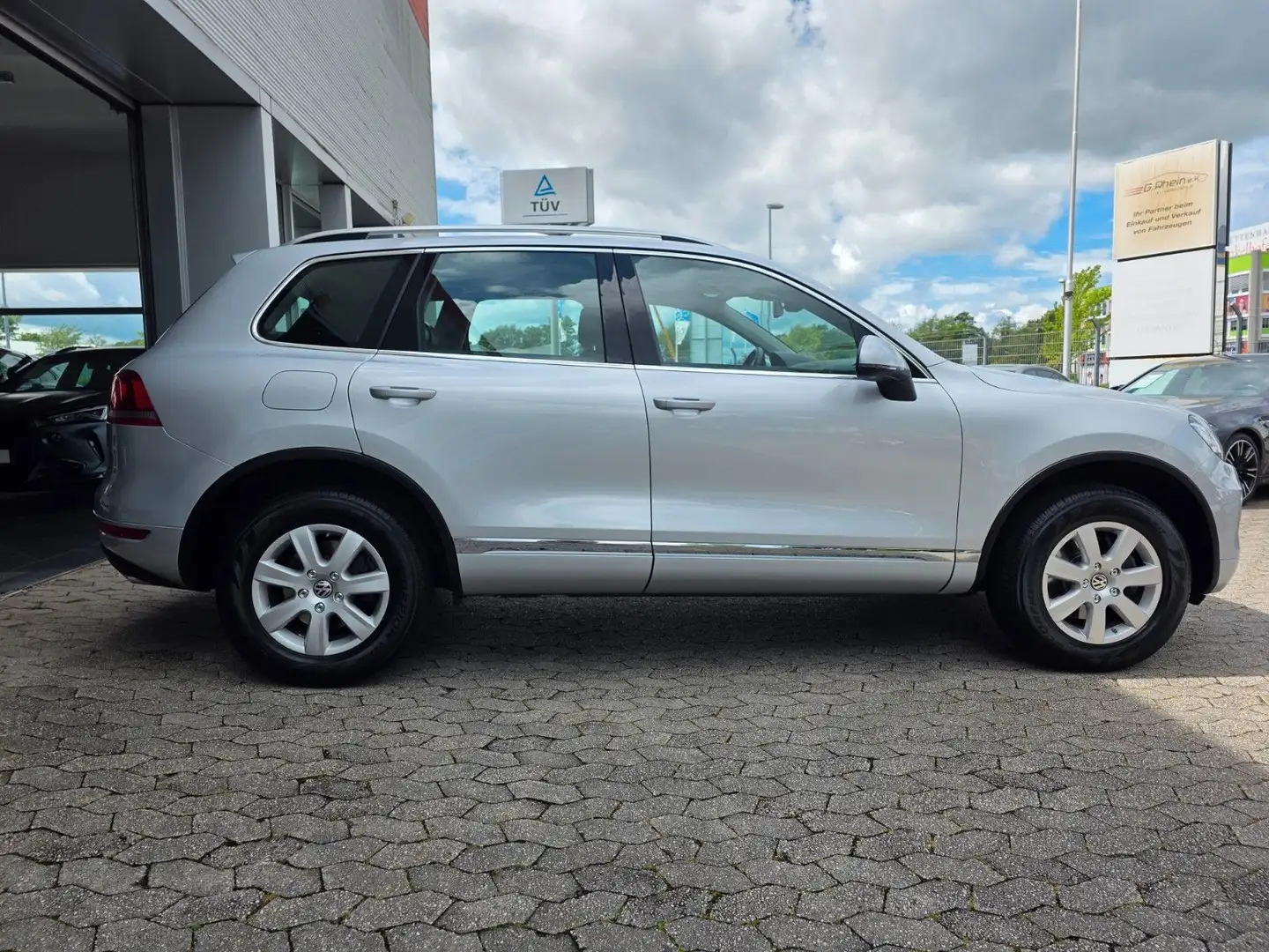 Volkswagen Touareg V6 TDI BMT*Deutsche Fahrzeug Aus 1.Hand Silber - 2