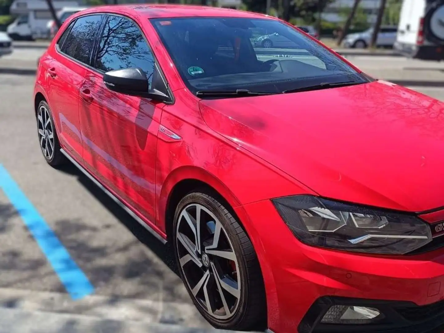 Volkswagen Polo 2.0 TSI GTI Rojo - 2