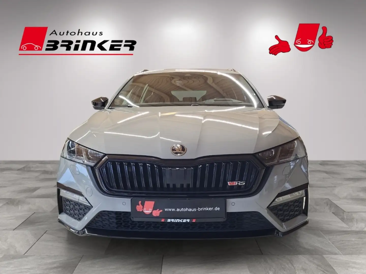 Skoda Octavia Combi RS 4x4 2.0 TDI DPF EU6d HUD AD StandHZG AHK- Grau - 2