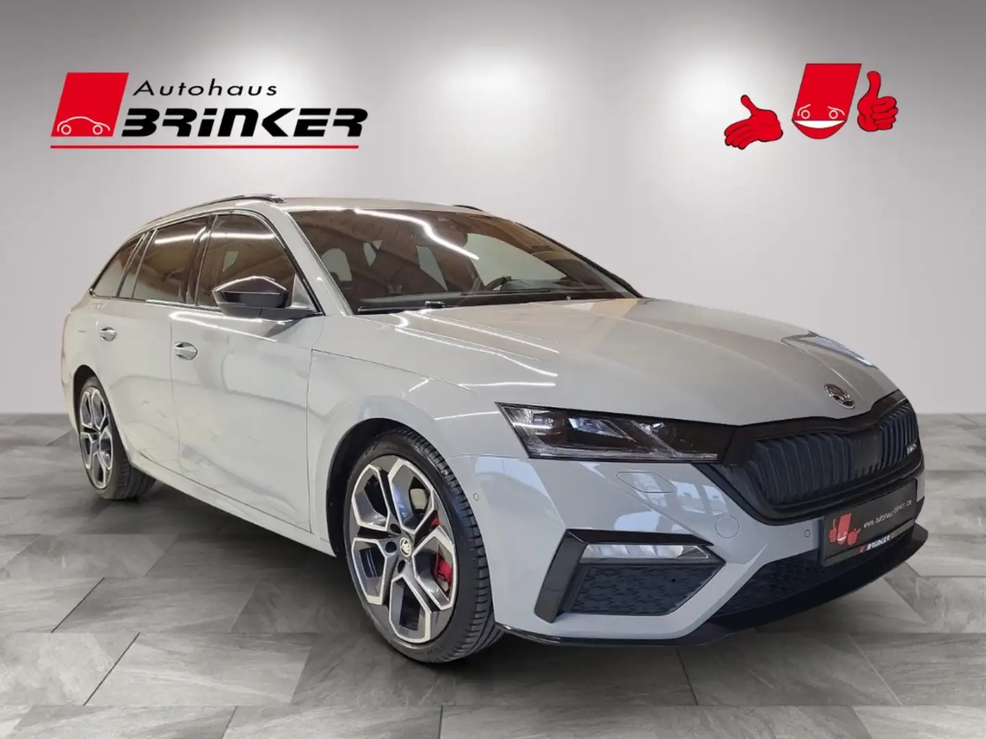 Skoda Octavia Combi RS 4x4 2.0 TDI DPF EU6d HUD AD StandHZG AHK- Grau - 1