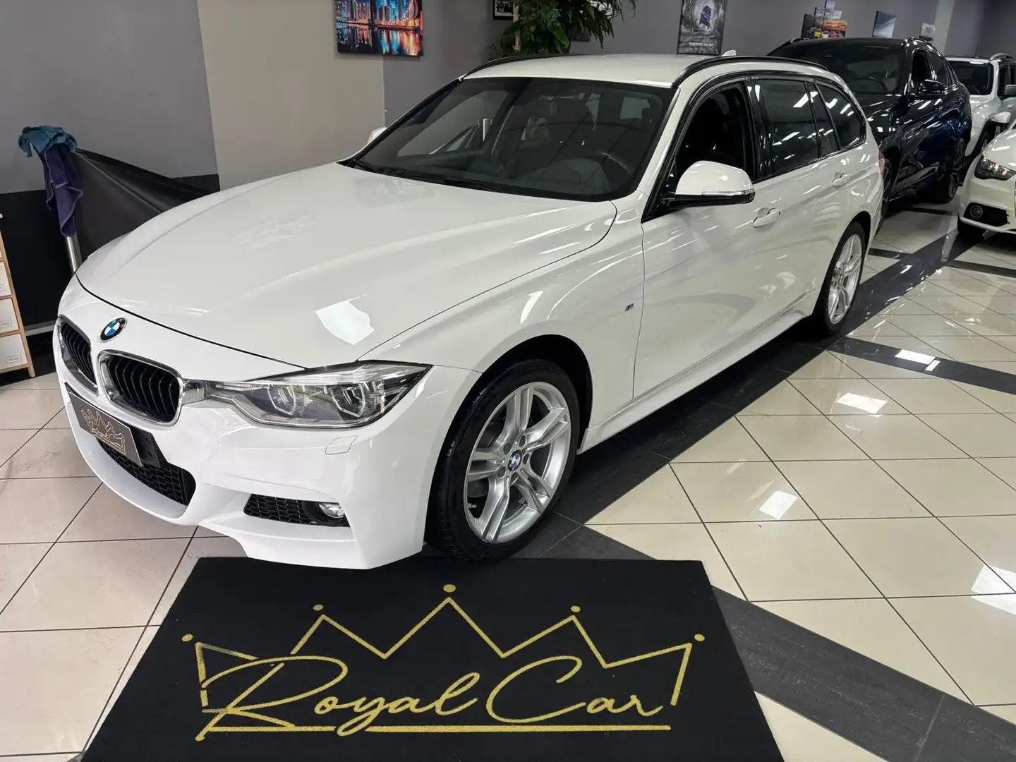 BMW 320 Msport Touring xDrive auto Blanc - 1