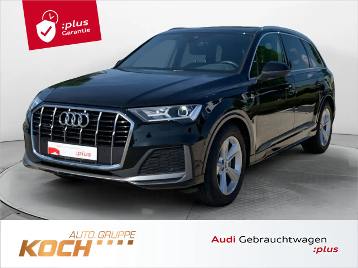 Audi Q7 50 TDI q. Tiptr. S-Line 2, LED, Luft, Pano, S Schwarz - 1