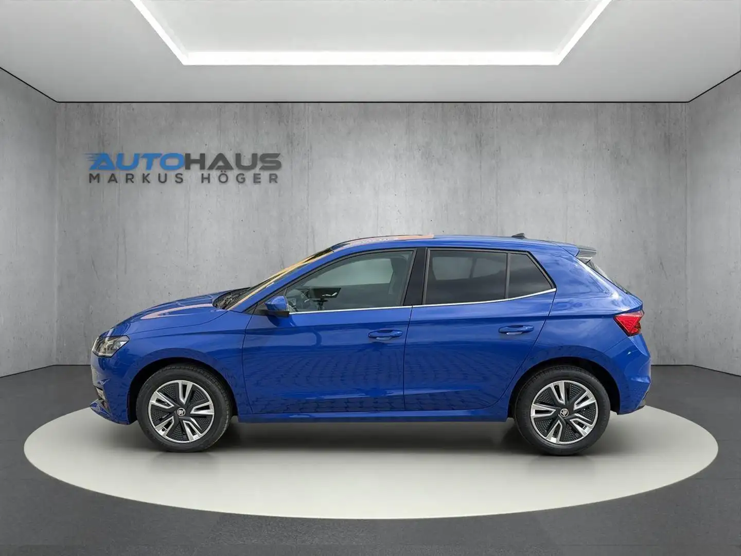 Skoda Fabia 1.5 TSI Business-STYLE+DSG+5-J. GARANTIE+AHK+NAVI+ Bleu - 2