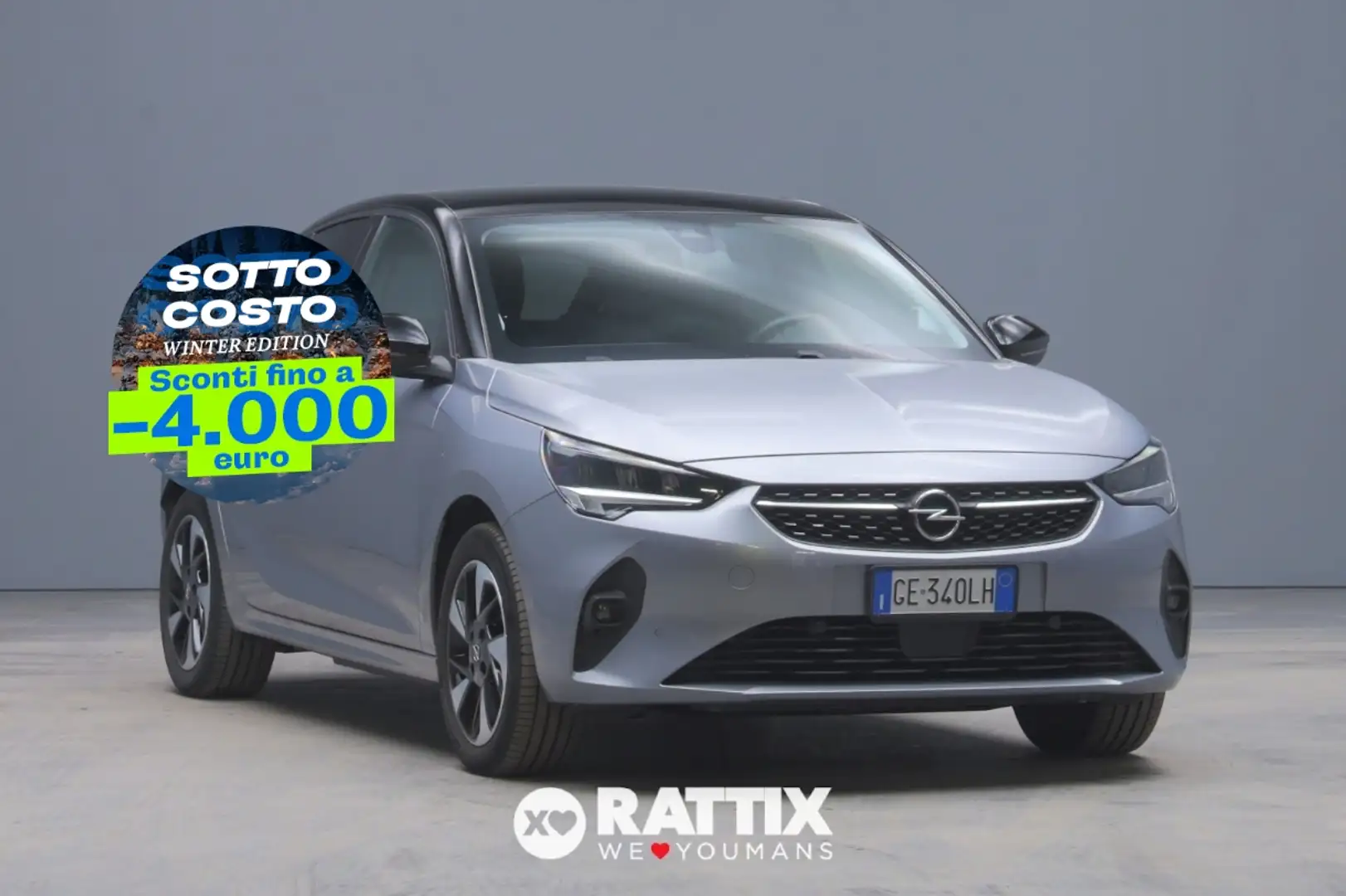 Opel Corsa-e motore elettrico 57KW Elegance Gris - 1