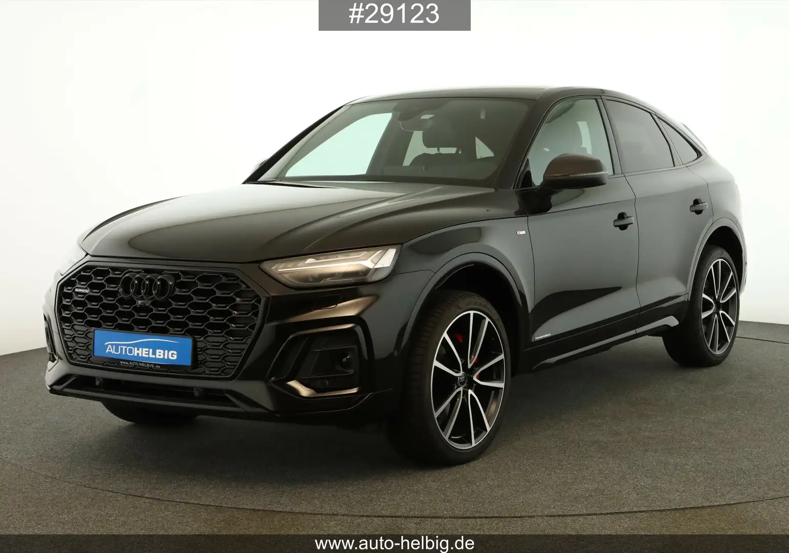 Audi Q5 Q5 Sportback 40 TDI quattro S line #Black#AHK# Zwart - 1