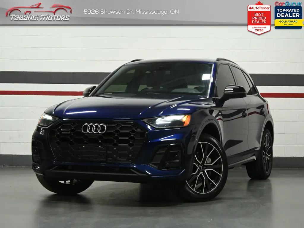 2022 Audi Q5 Progressiv S-Line Sport No Accident 360CAM Black