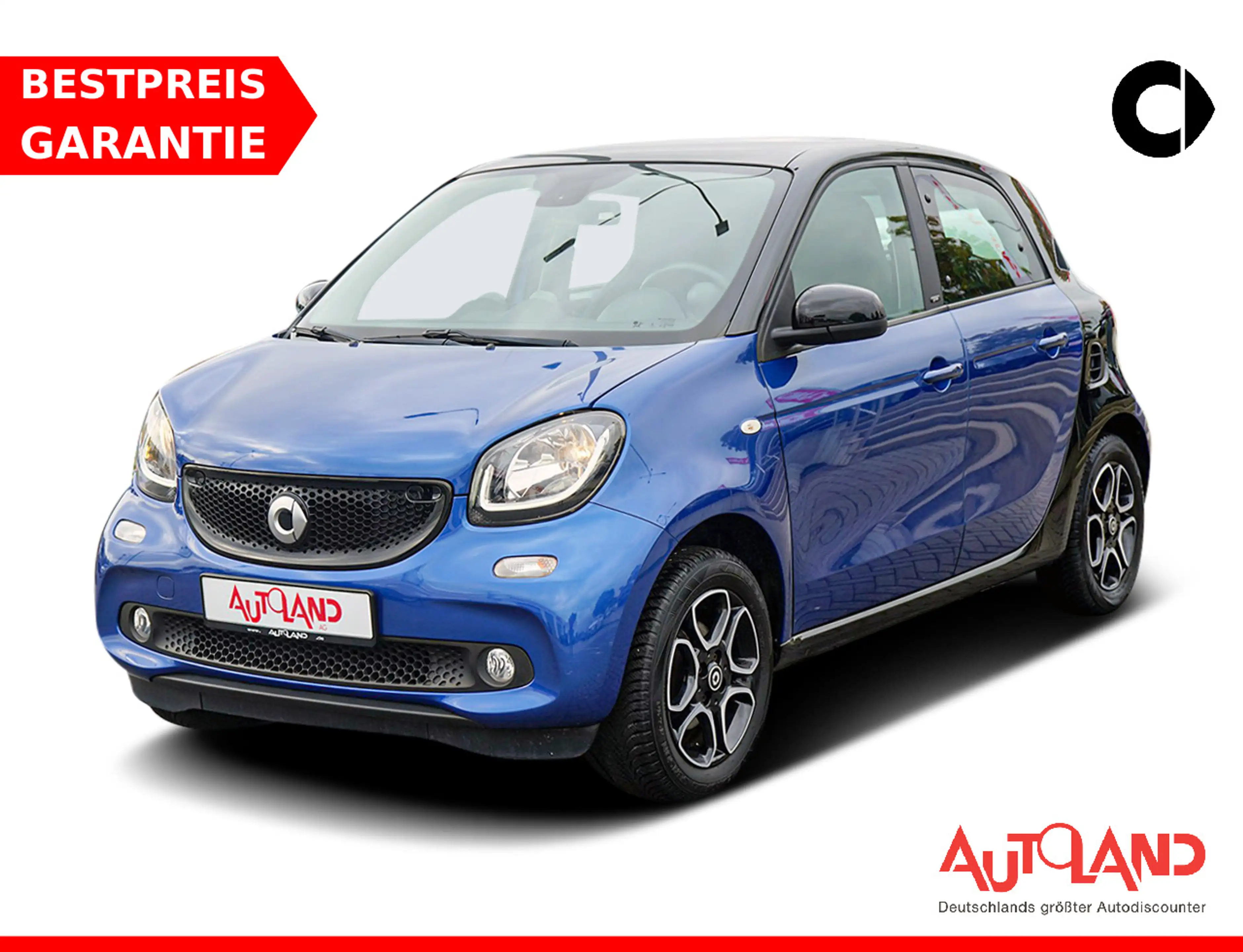 smart forFour forfour 0.9 Prime Kamera Leder Pano Sitzheizung