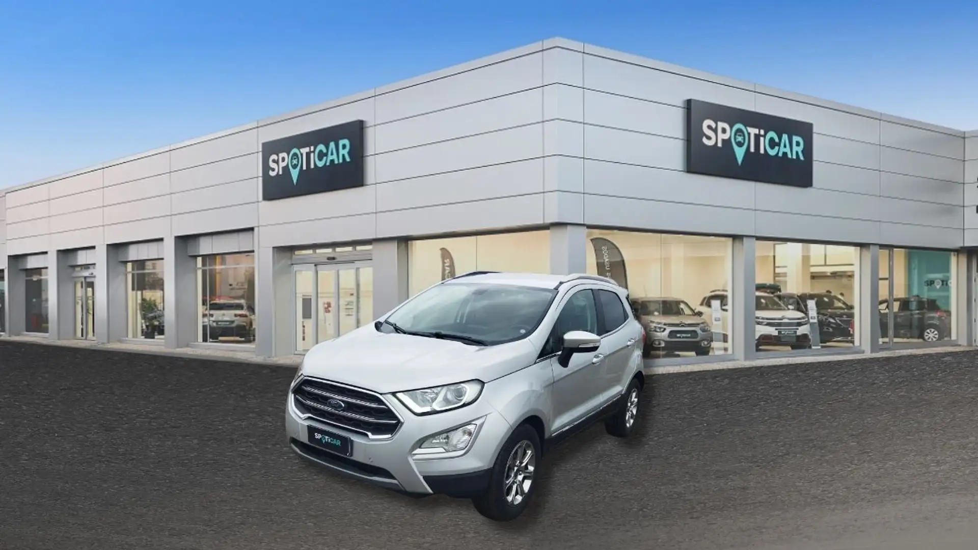 Ford EcoSport 1.0 EcoBoost Titanium Argento - 1