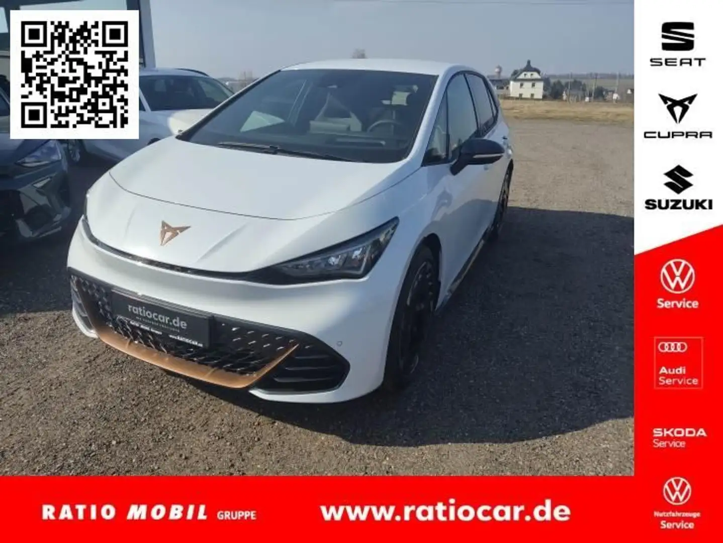 CUPRA Born BORN EDITION DYNAMIC 170 KW 77 KWH 5J. GAR.*NAVI Blanco - 1