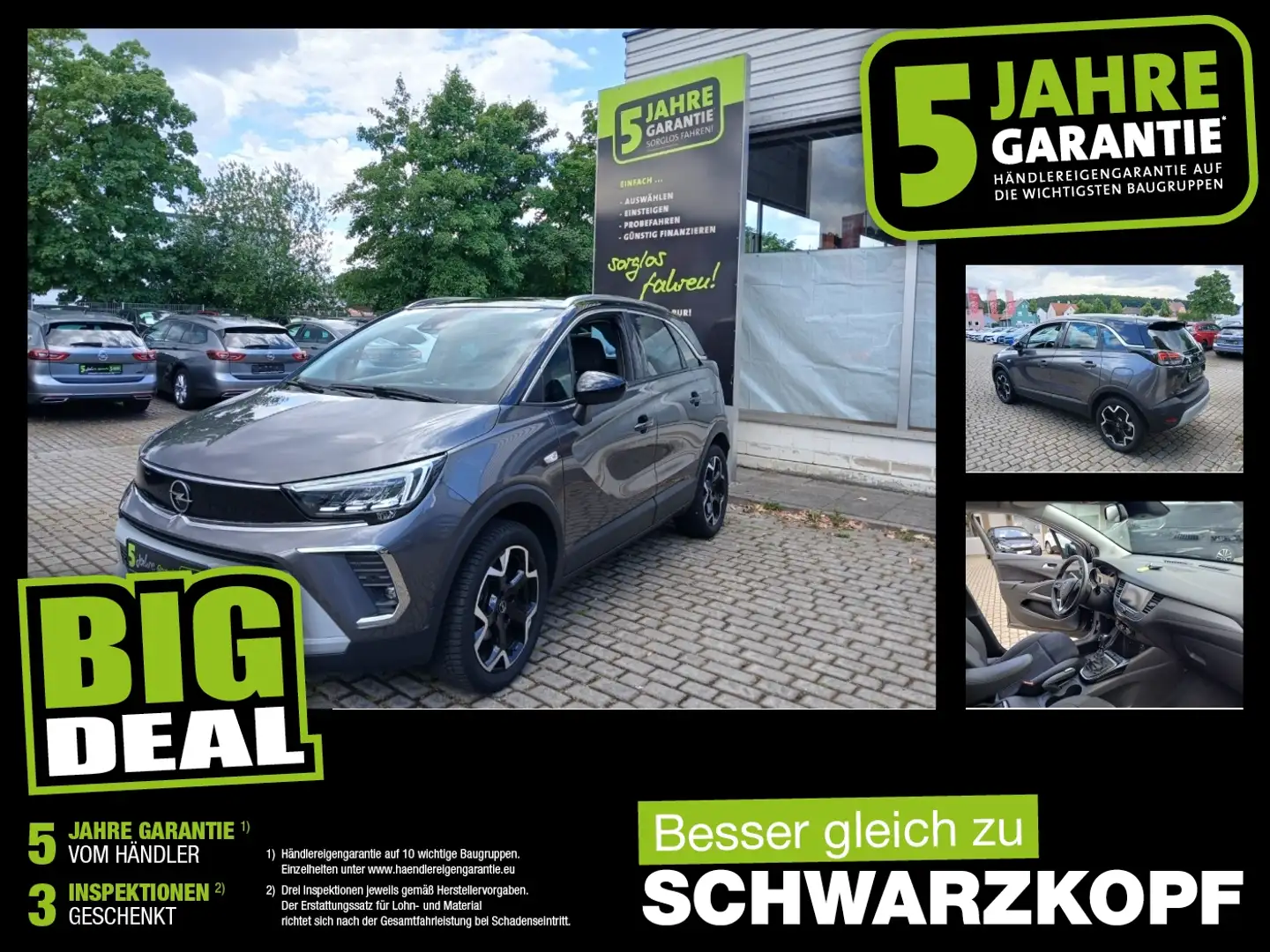 Opel Crossland 1.2T Navi,Sitzheizung,Lenkradheizung Grau - 1