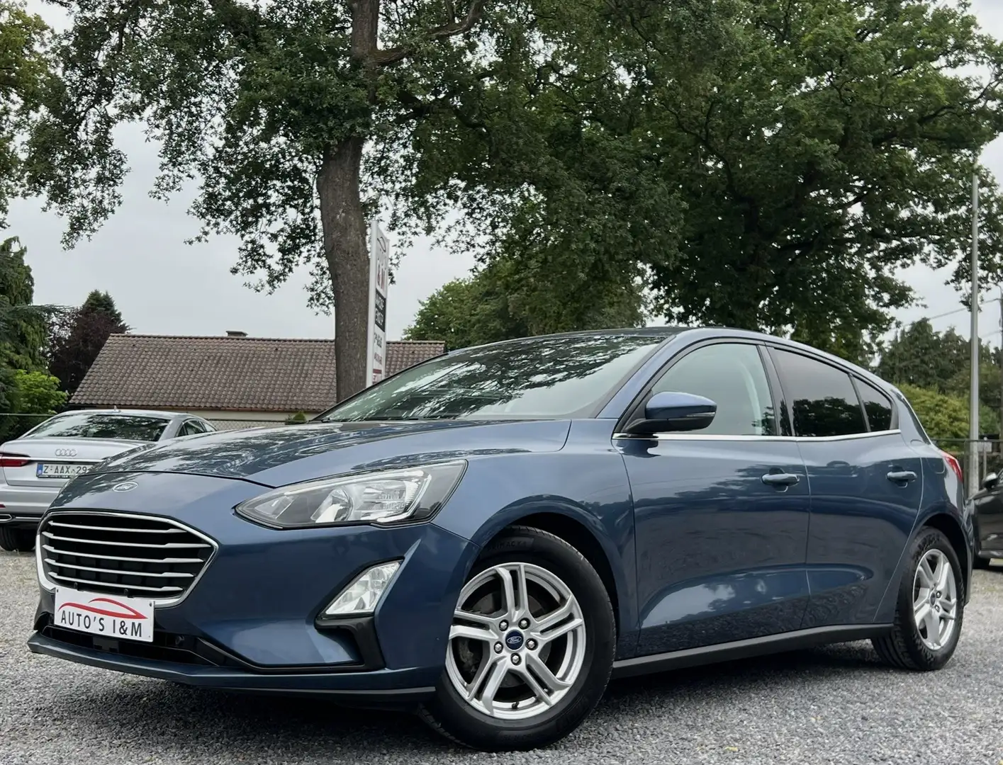 Ford Focus 1.0i Benzine 2020 Led Carplay Lijnassist Garantie! Blauw - 1