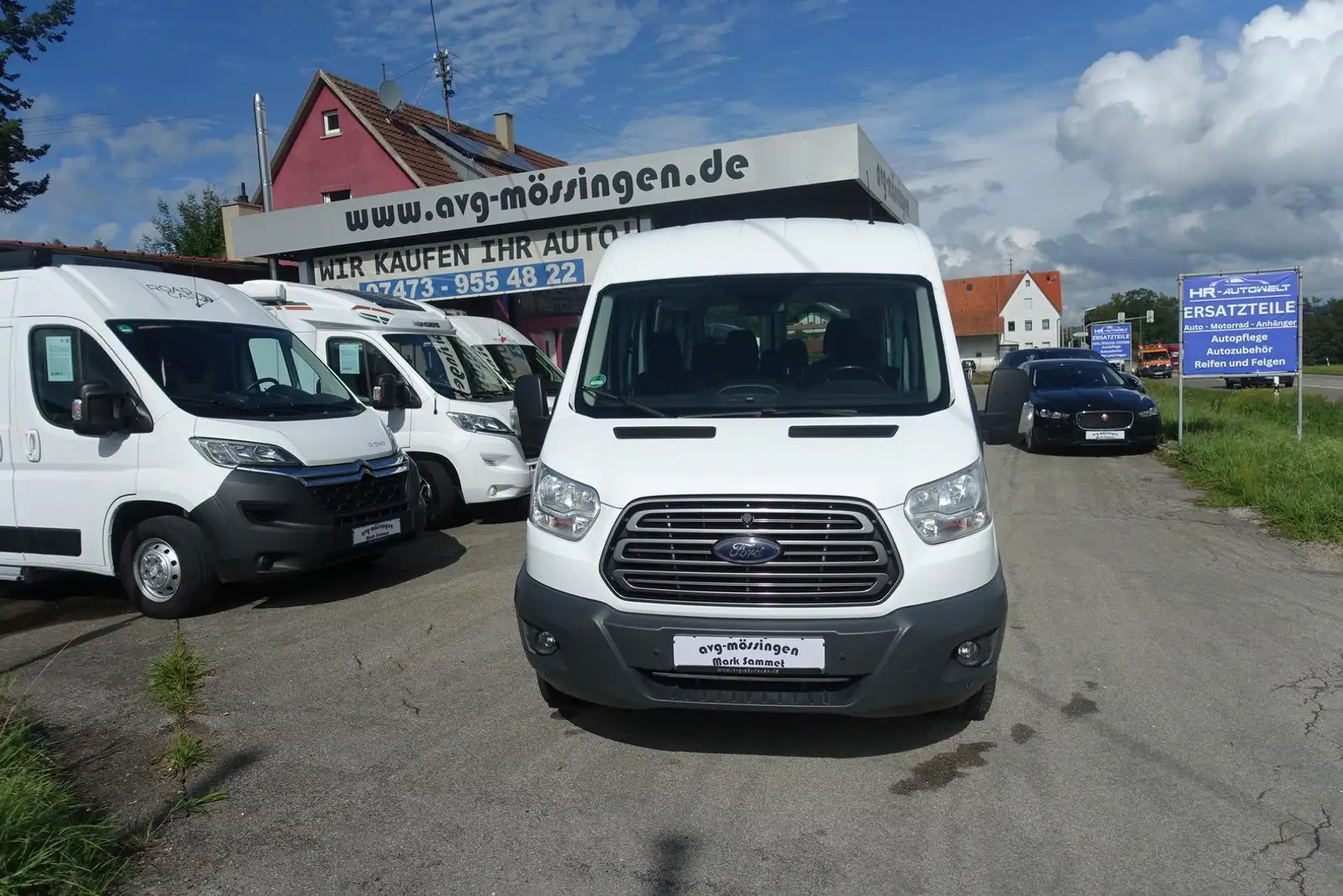 Ford Transit 350 L32.0 TDCi  KAT ,9-Sitzer,Navi,AHK Weiß - 2