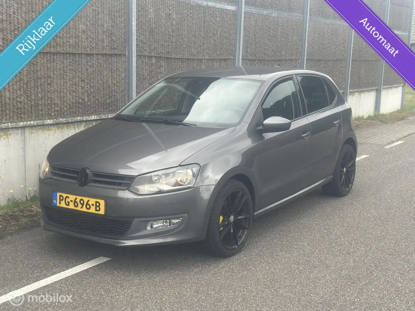 Volkswagen Polo 1.4-16V Highline AUTOMAAT/APK/AIRCO/TREKHAAK Gris - 1