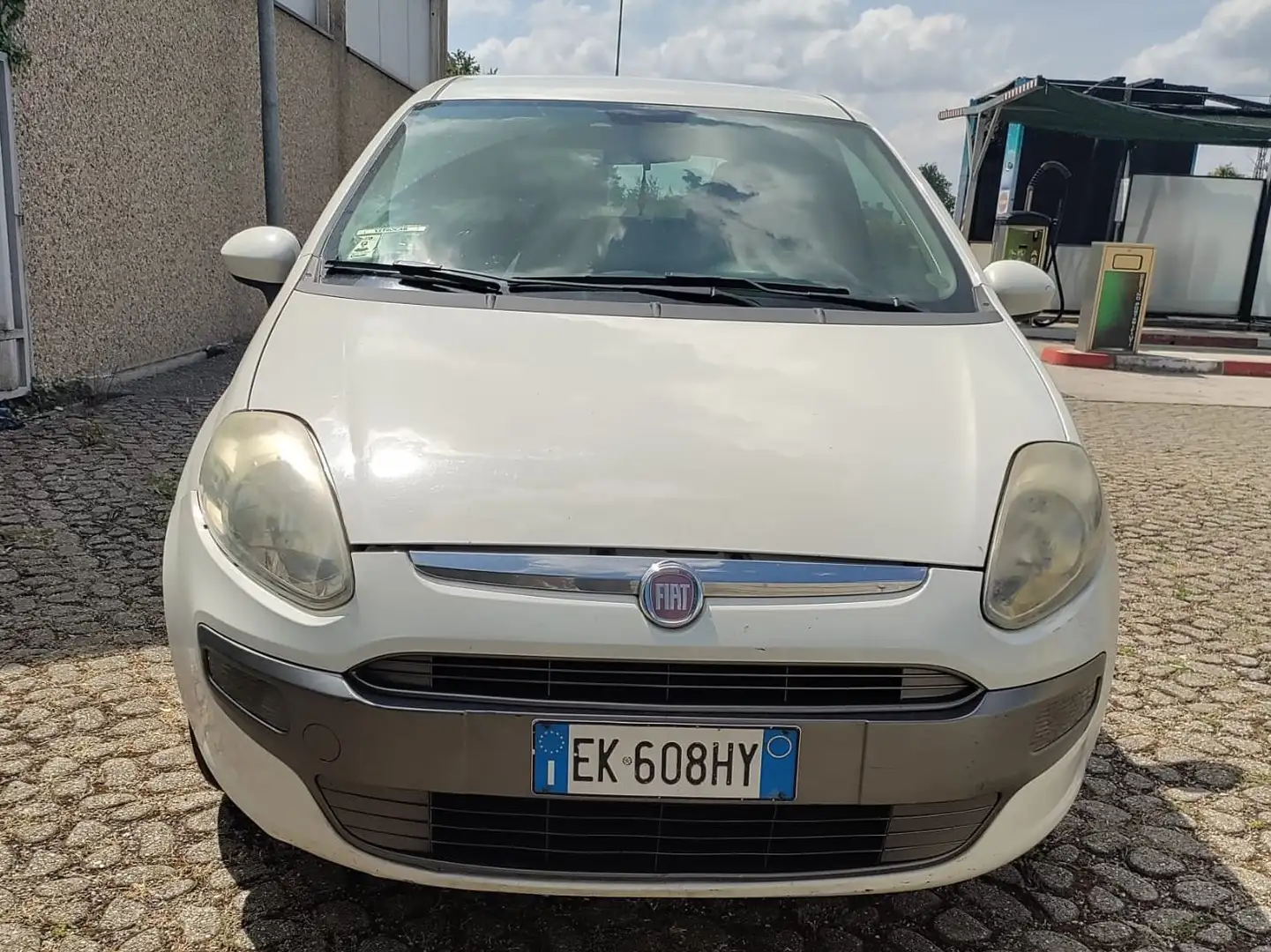 Fiat Punto Evo Punto Evo 3p 1.3 mjt Dynamic s Blanc - 1