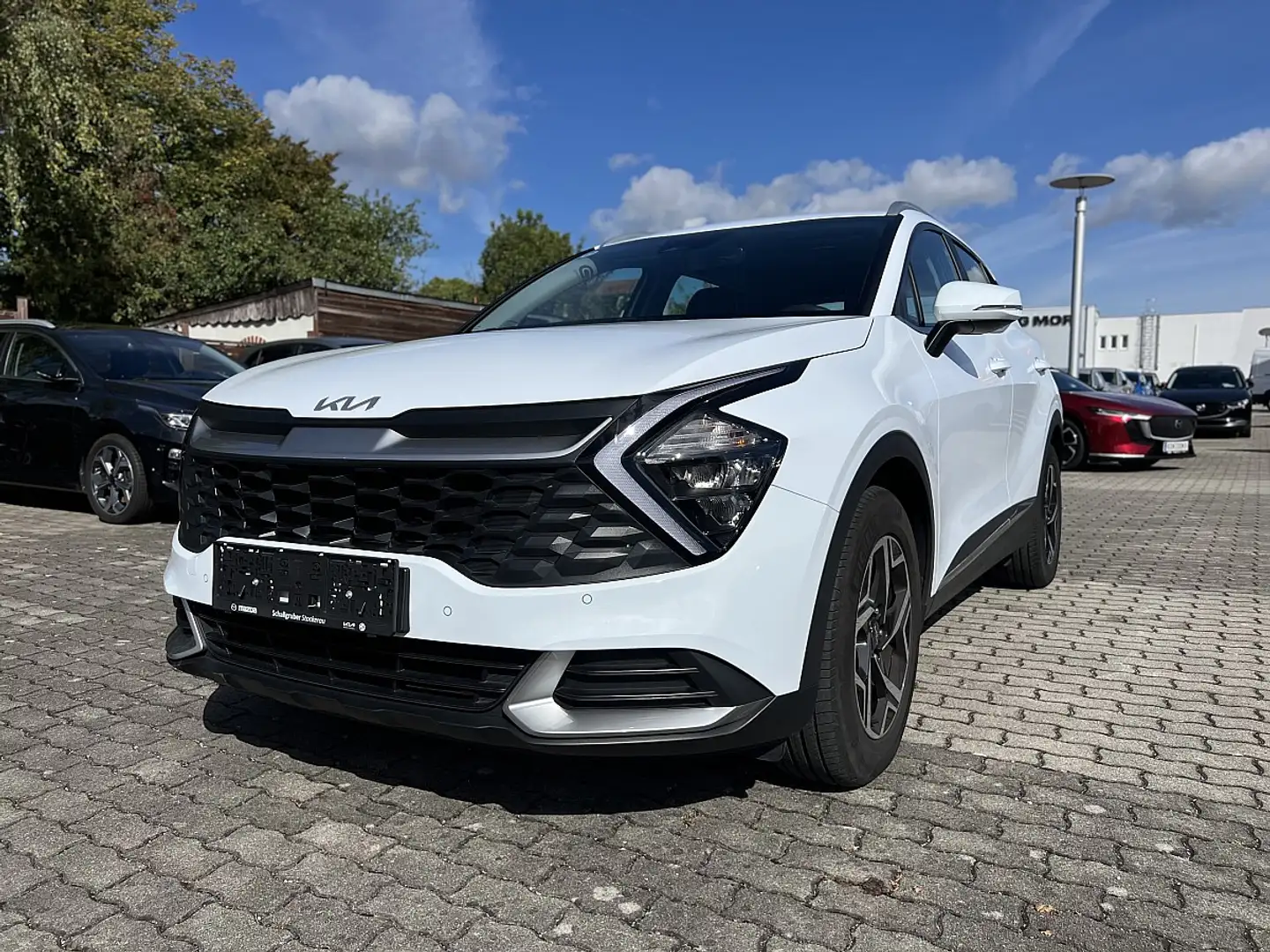 Kia Sportage 1,6 TGDI 48V Silber DCT Weiß - 1