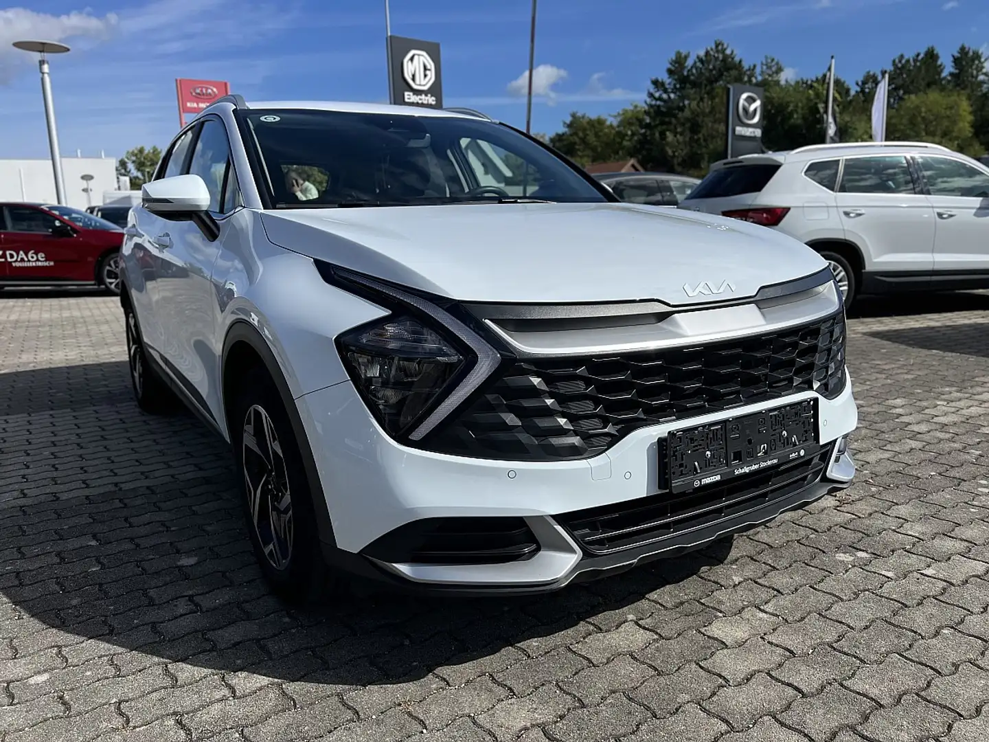 Kia Sportage 1,6 TGDI 48V Silber DCT Weiß - 2