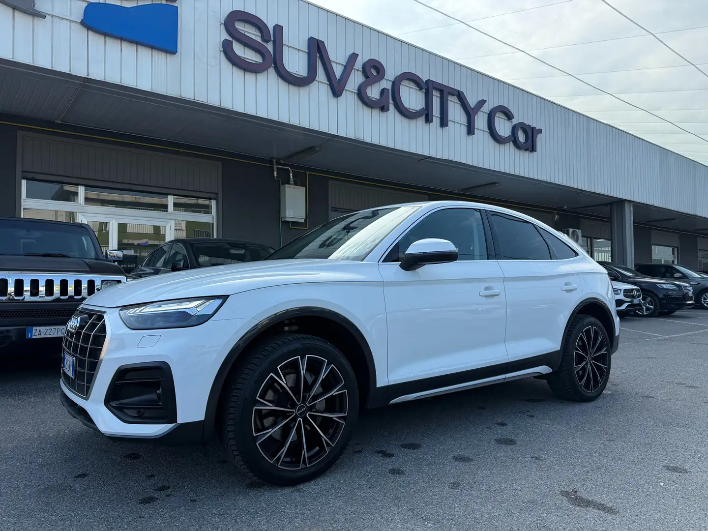 Audi Q5 Q5 Sportback 40 2.0 tdi mhev 12V  quattro s-tronic Bianco - 1