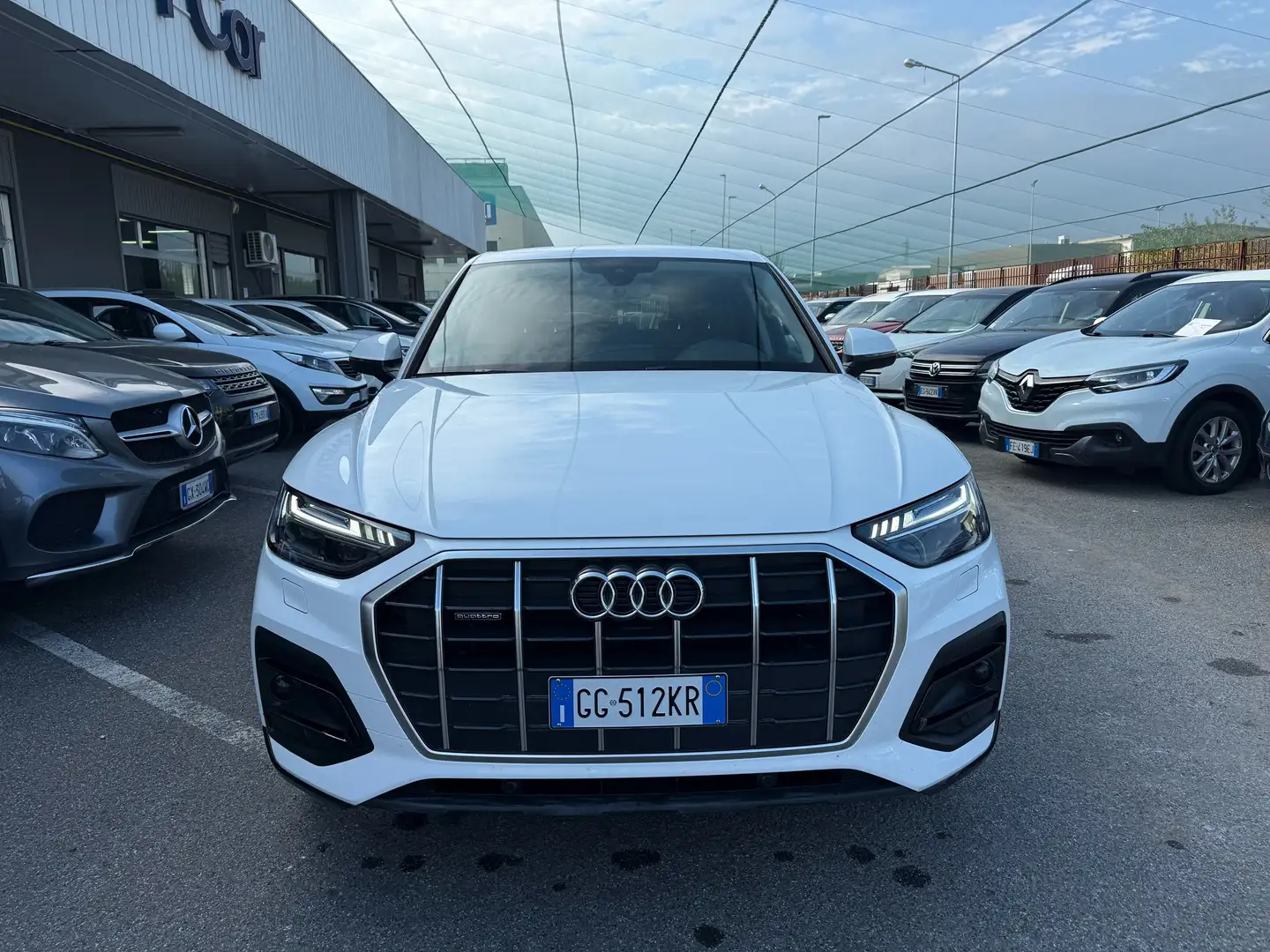 Audi Q5 Q5 Sportback 40 2.0 tdi mhev 12V  quattro s-tronic Bianco - 2