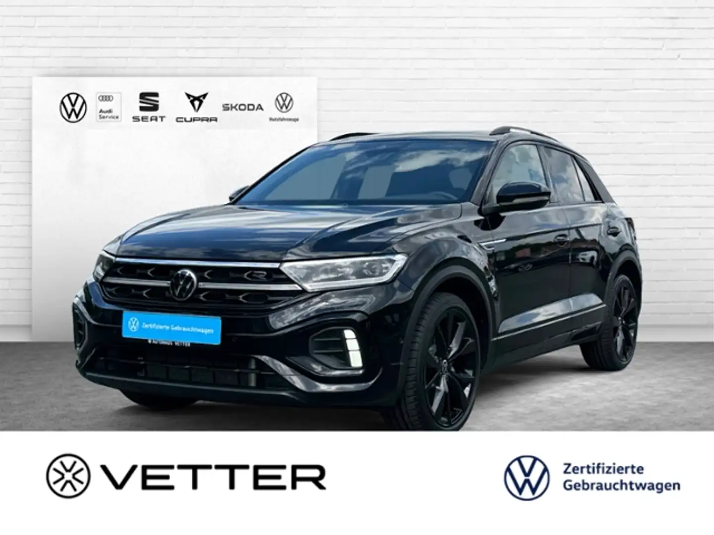 Volkswagen T-Roc R-Line 4Motion DSG KLIMA LED NAVI ALU Nero - 1
